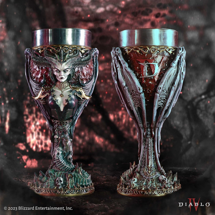 Nemesis Now Diablo IV - Lilith Resin Goblet (B6442X3)