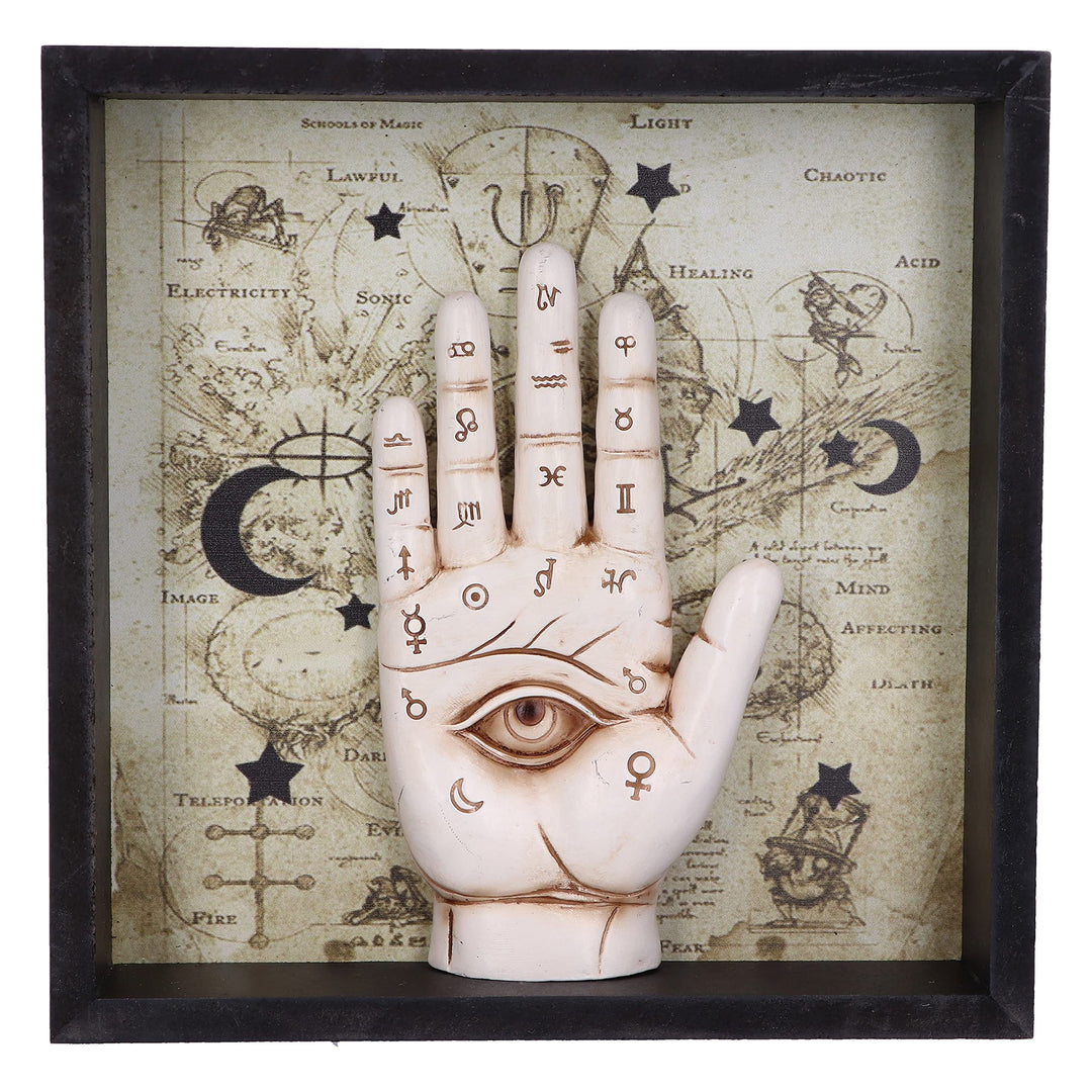 Nemesis Now - Palmistry Companion Framed Chiromancy Wall Art