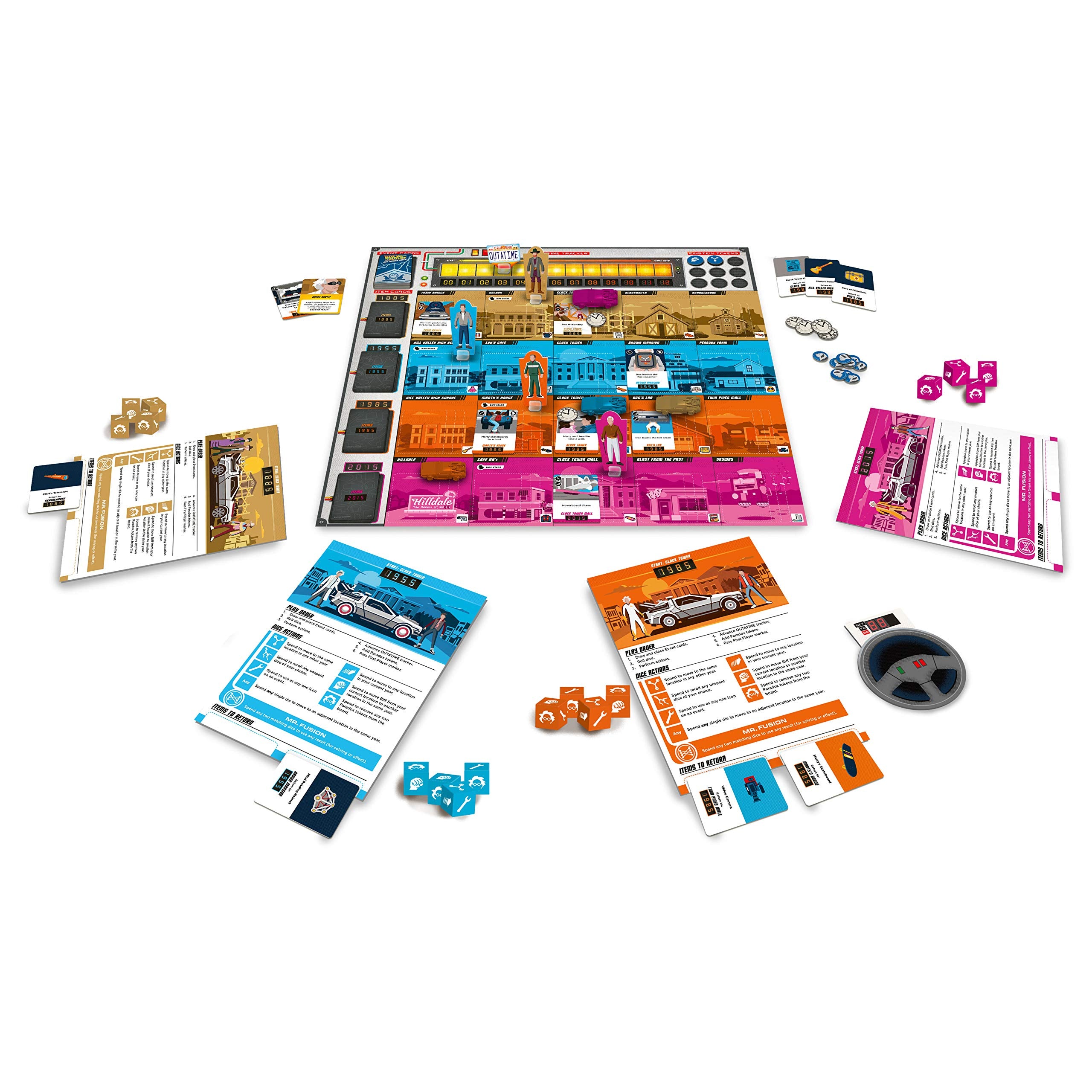Ravensburger Back to the Future Dice Through Time Strategy Board Game 7