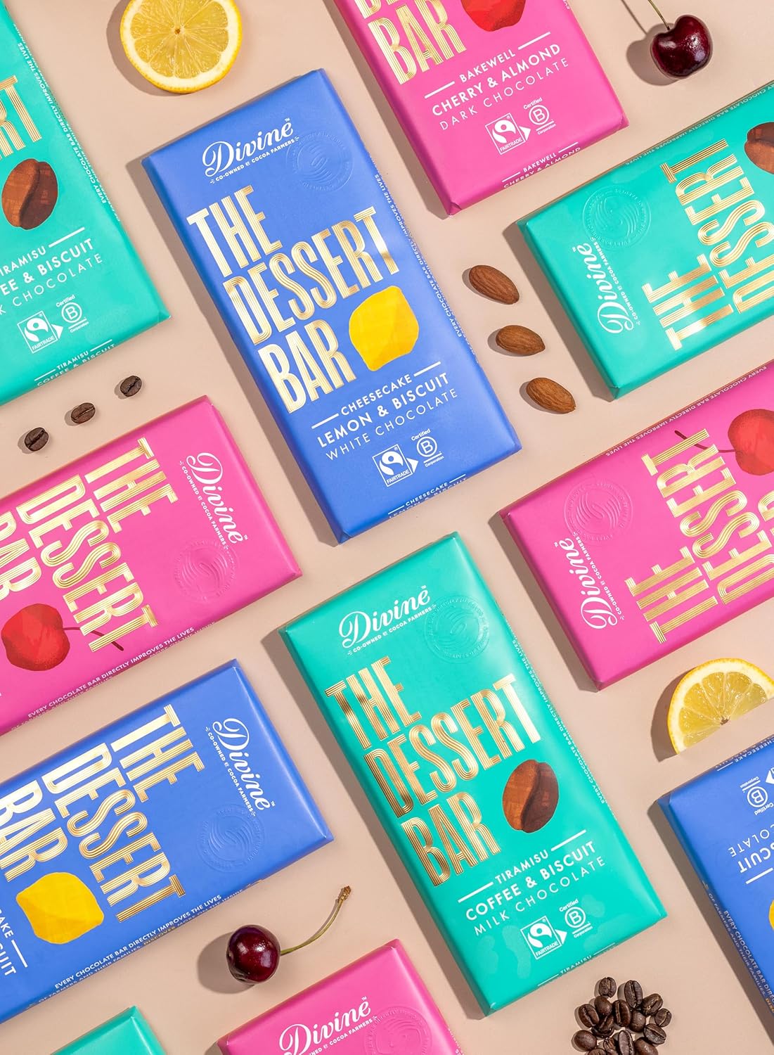 Divine - Dessert Bar 38% Milk Chocolate Tiramisu with Coffee & Biscuit (180g) 9