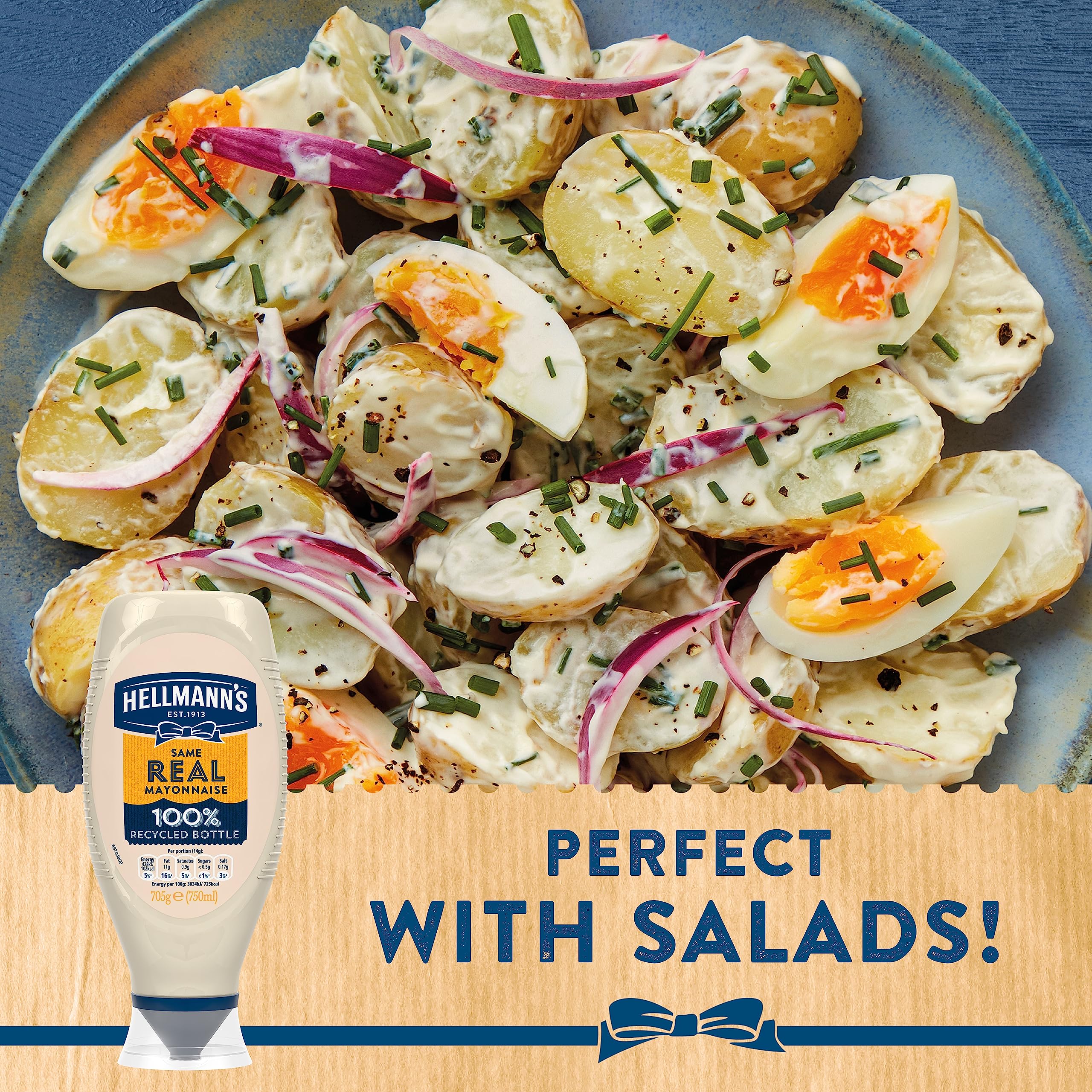 Hellmann's Real Mayonnaise - Limited Edition UEFA Women's EURO 2025 Squeezy Bottle 12