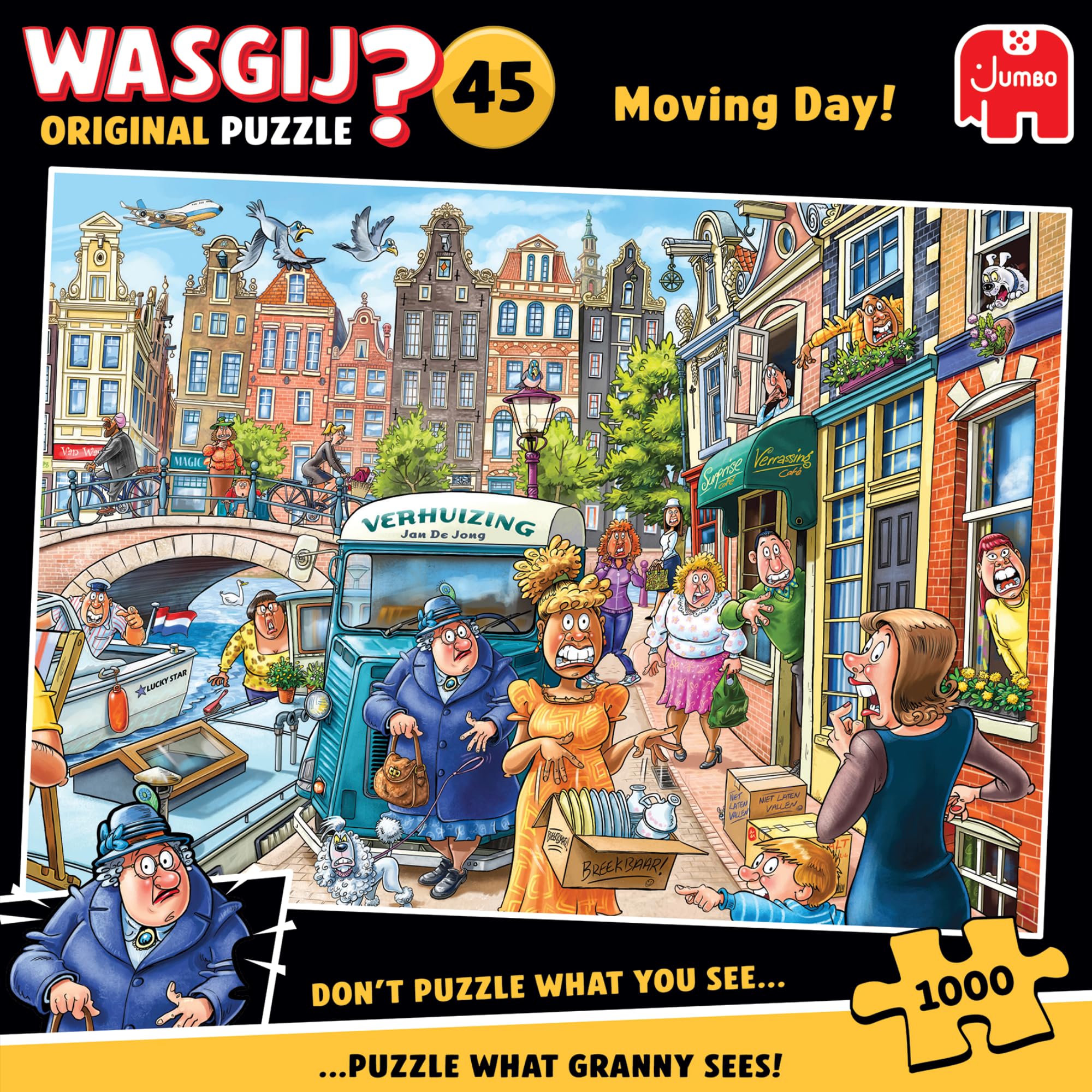 Wasgij Original 45: Moving Day - 1000 Piece Puzzle for Adults 7