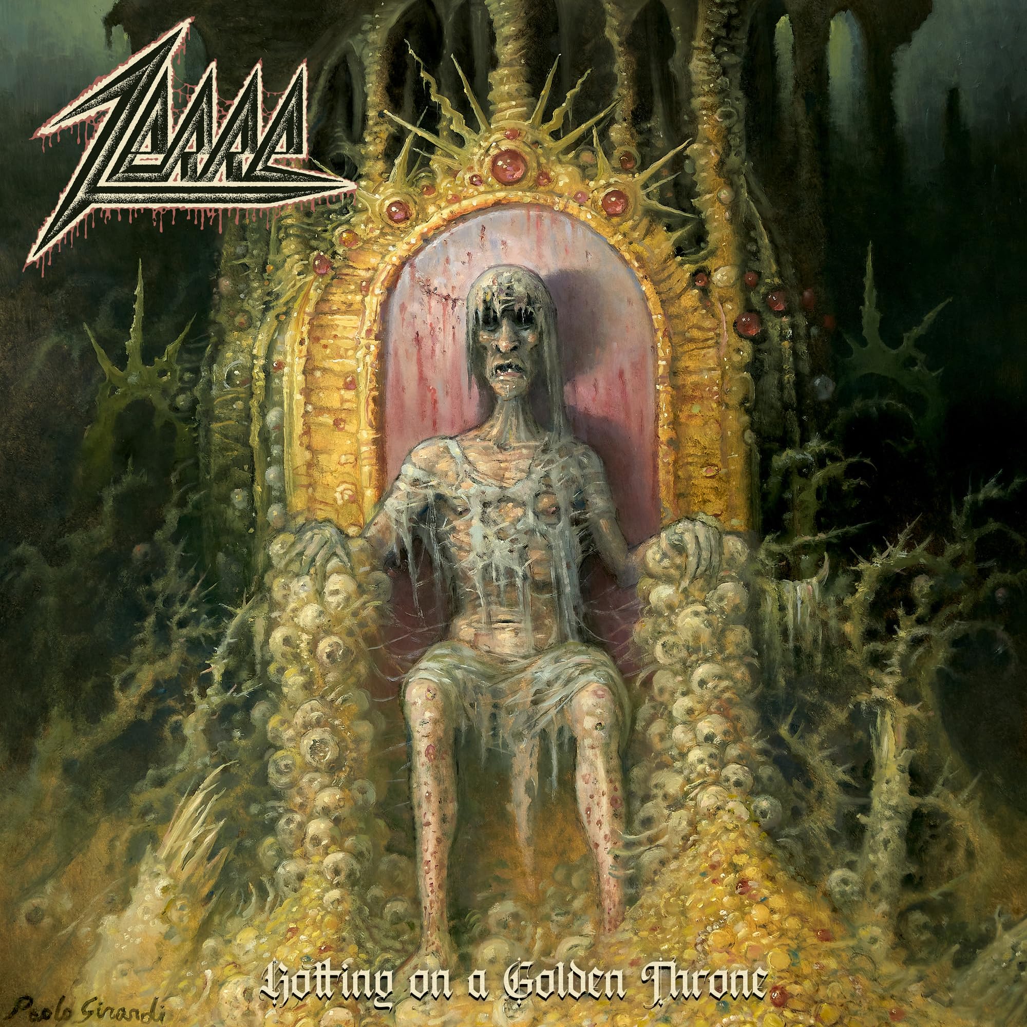 ZERRE - Rotting on a Golden Throne [CD] 1