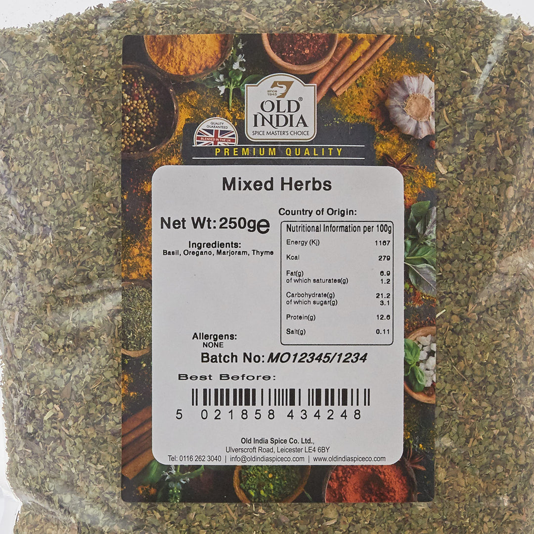 Old India Mixed Herbs 250g