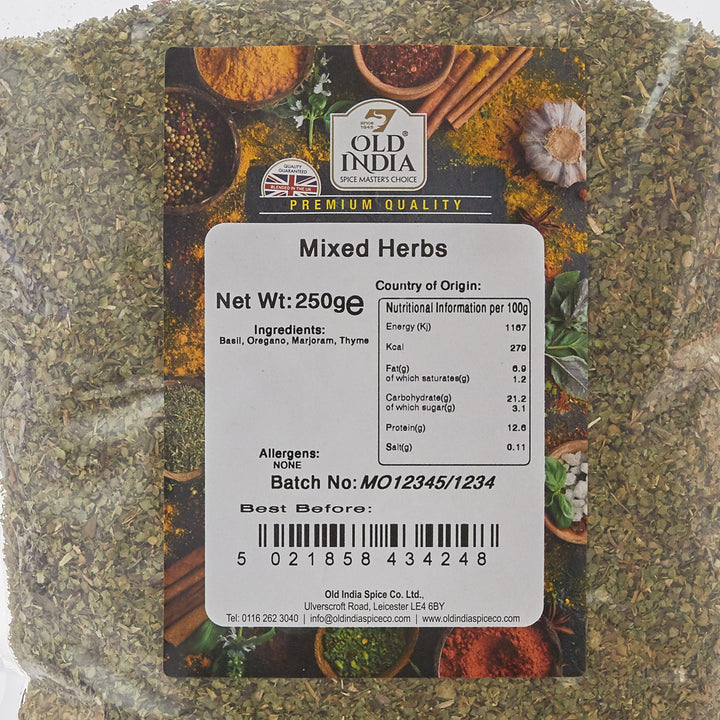 Old India Mixed Herbs 250g