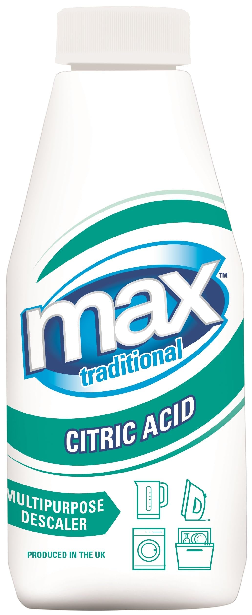 Max Traditional Citric Acid Descaler - Powerful Limescale Remover for Appliances | 450g Powder