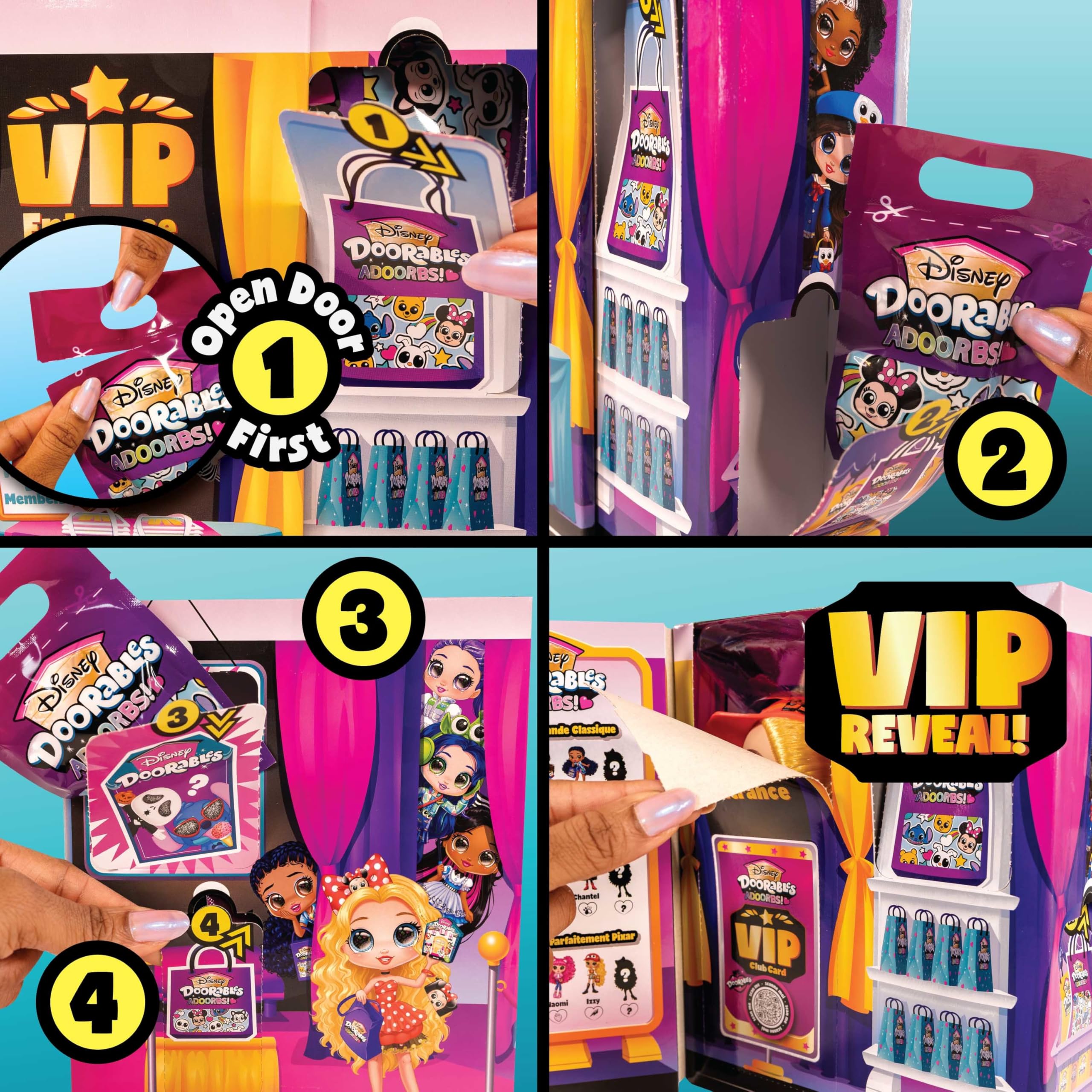 Disney Doorables ADOORBS Dolls - Collectible Fashion Playset for Kids Ages 5-12 7