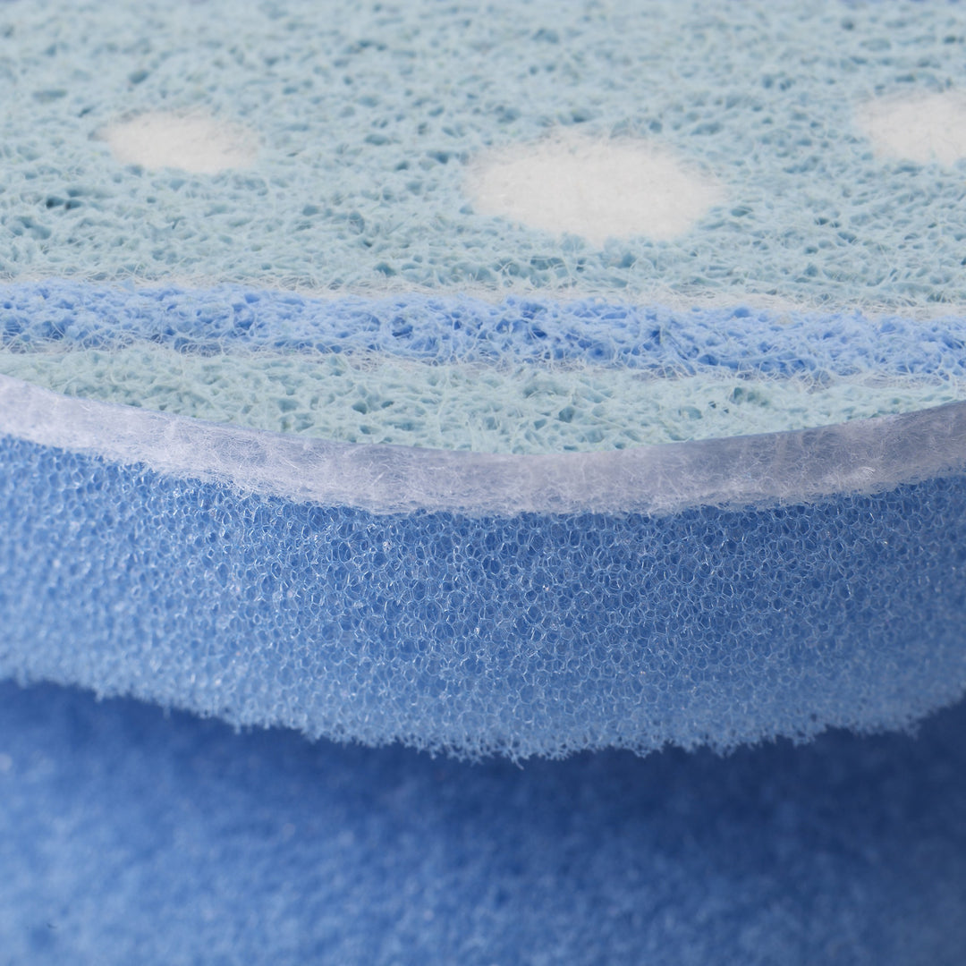 Spontex Bathroom Sponge Scourer - Heavy-Duty Non-Scratch Cleaning Tool for Baths & Showers