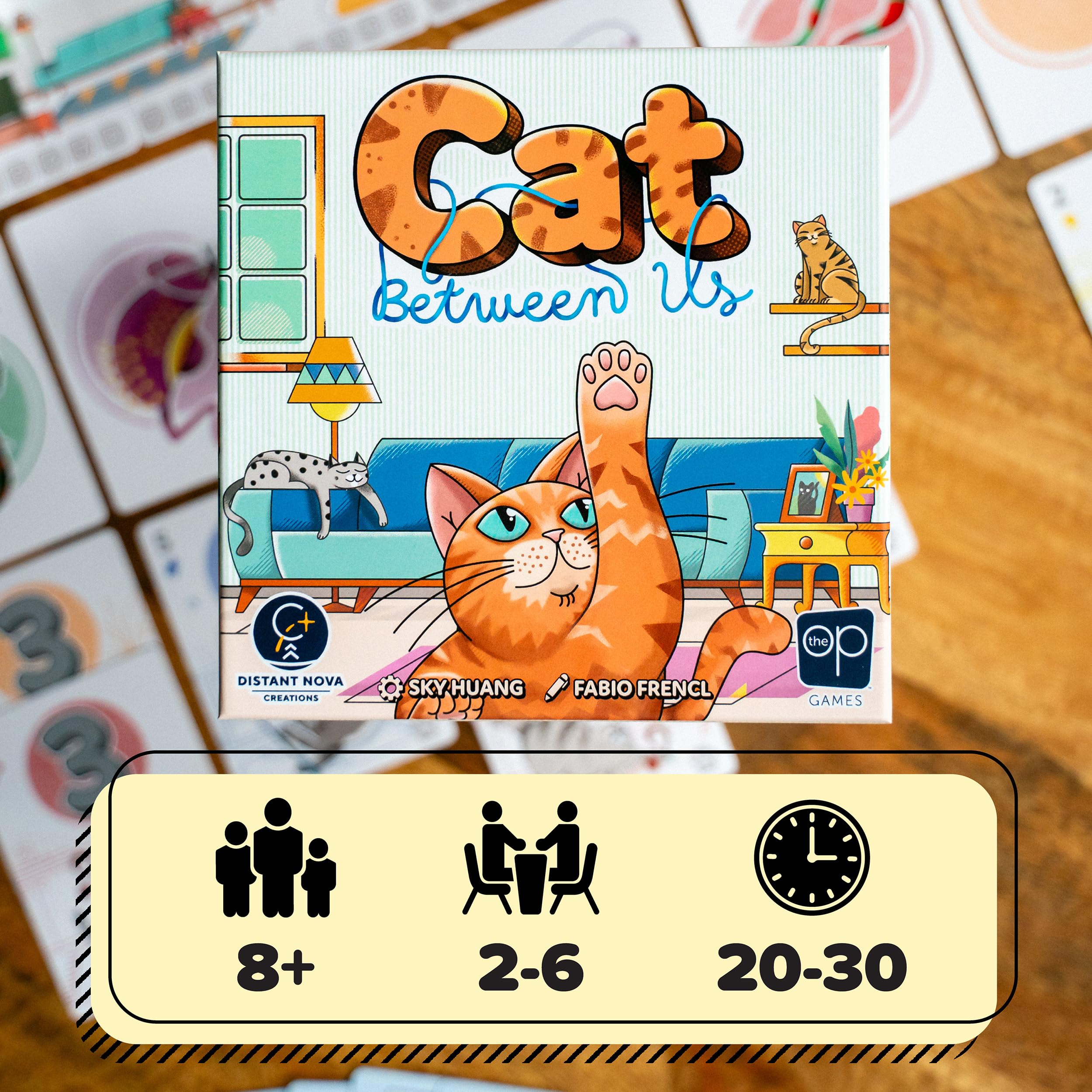 USAopoly Cat Between Us Board Game 5