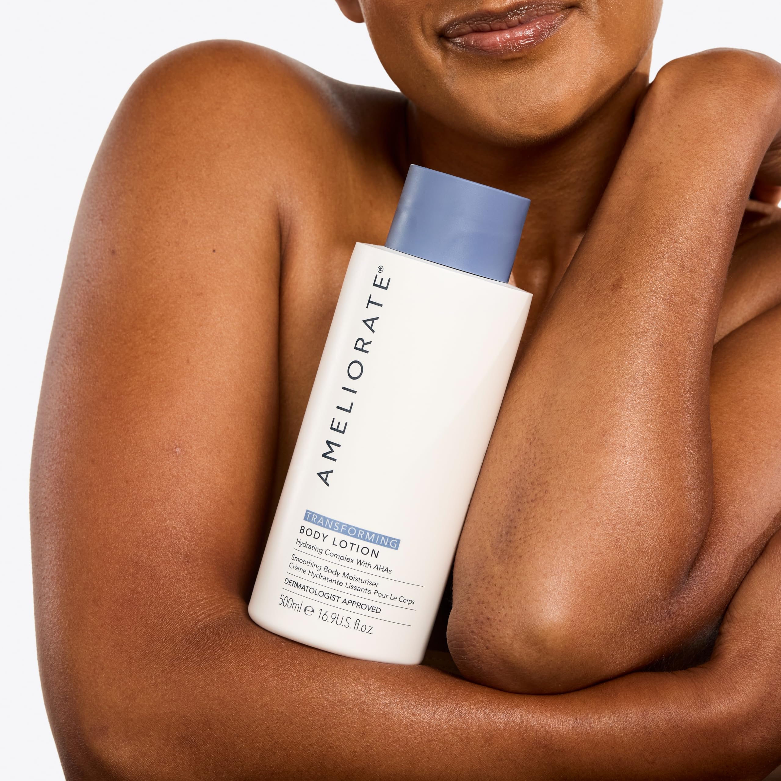 AMELIORATE Transforming Body Lotion - Exfoliates & Hydrates for KP & Bumpy Skin | 500ml 5