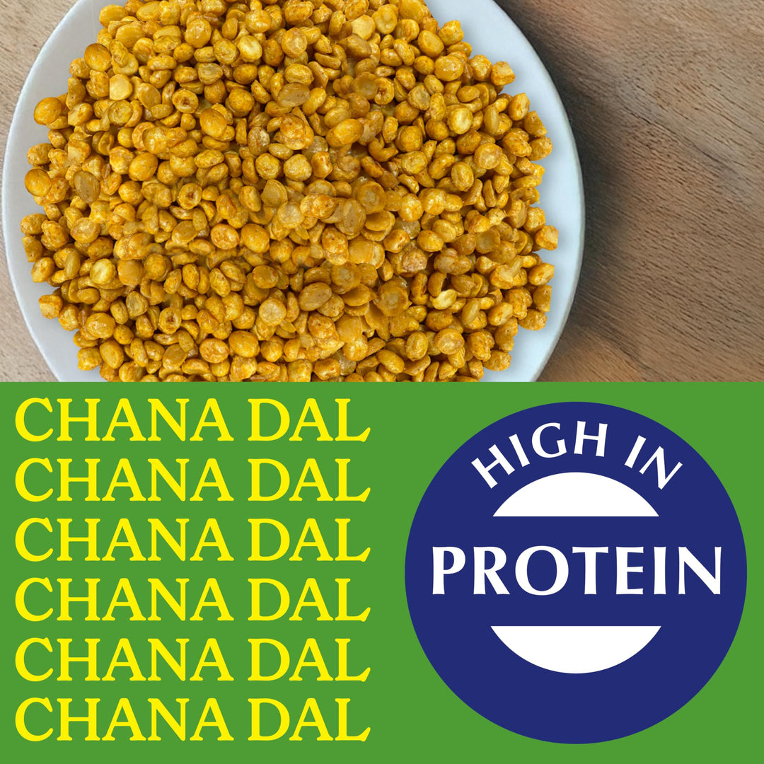 Chana Dal 200g | Rajah Snacks | Crispy Spiced Chickpeas
