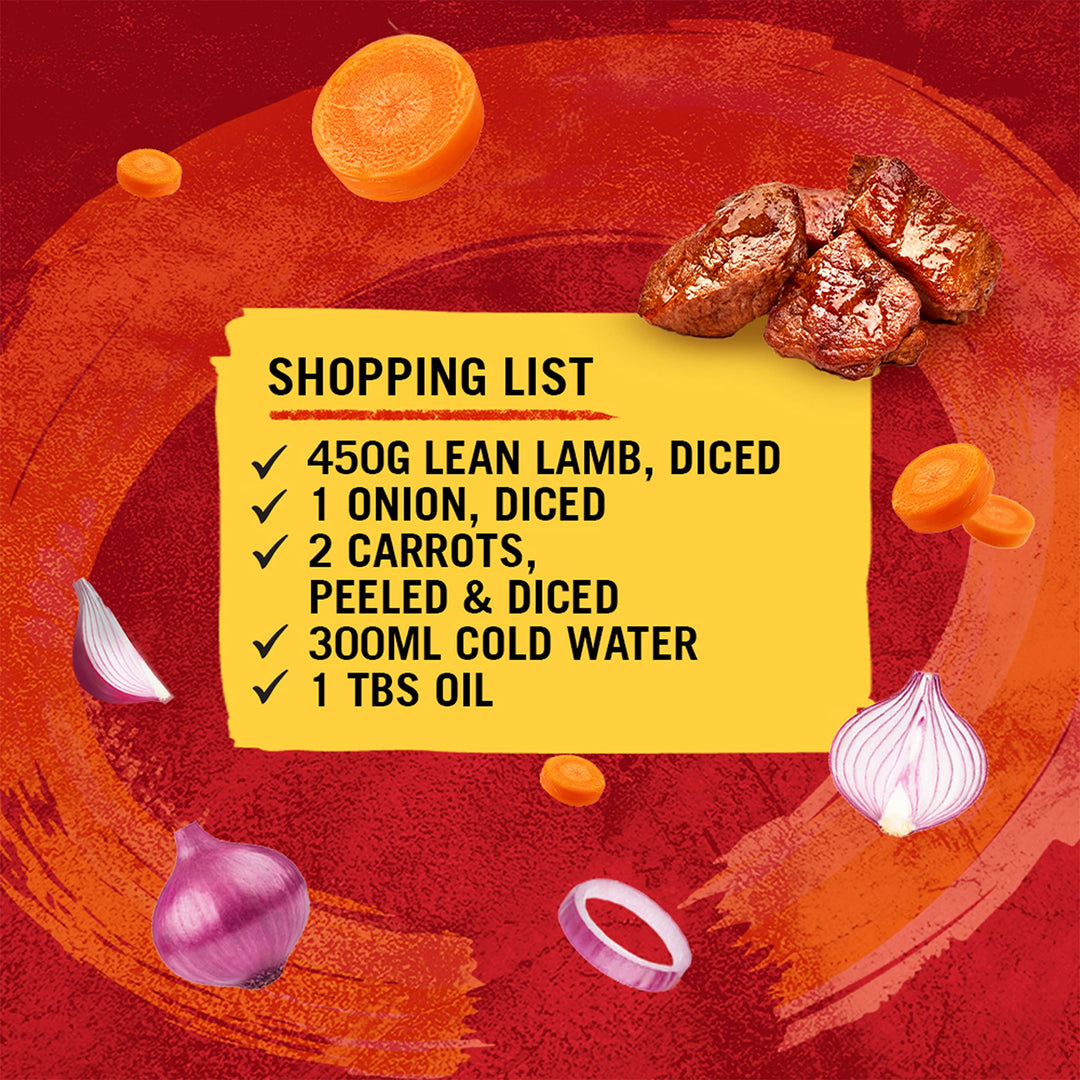 Schwartz Classic Lamb Casserole Recipe Mix 35 G | Pack of 12 | No Artificial Colours or Flavourings | No Added Preservatives or MSG | Suitable for Vegetarians