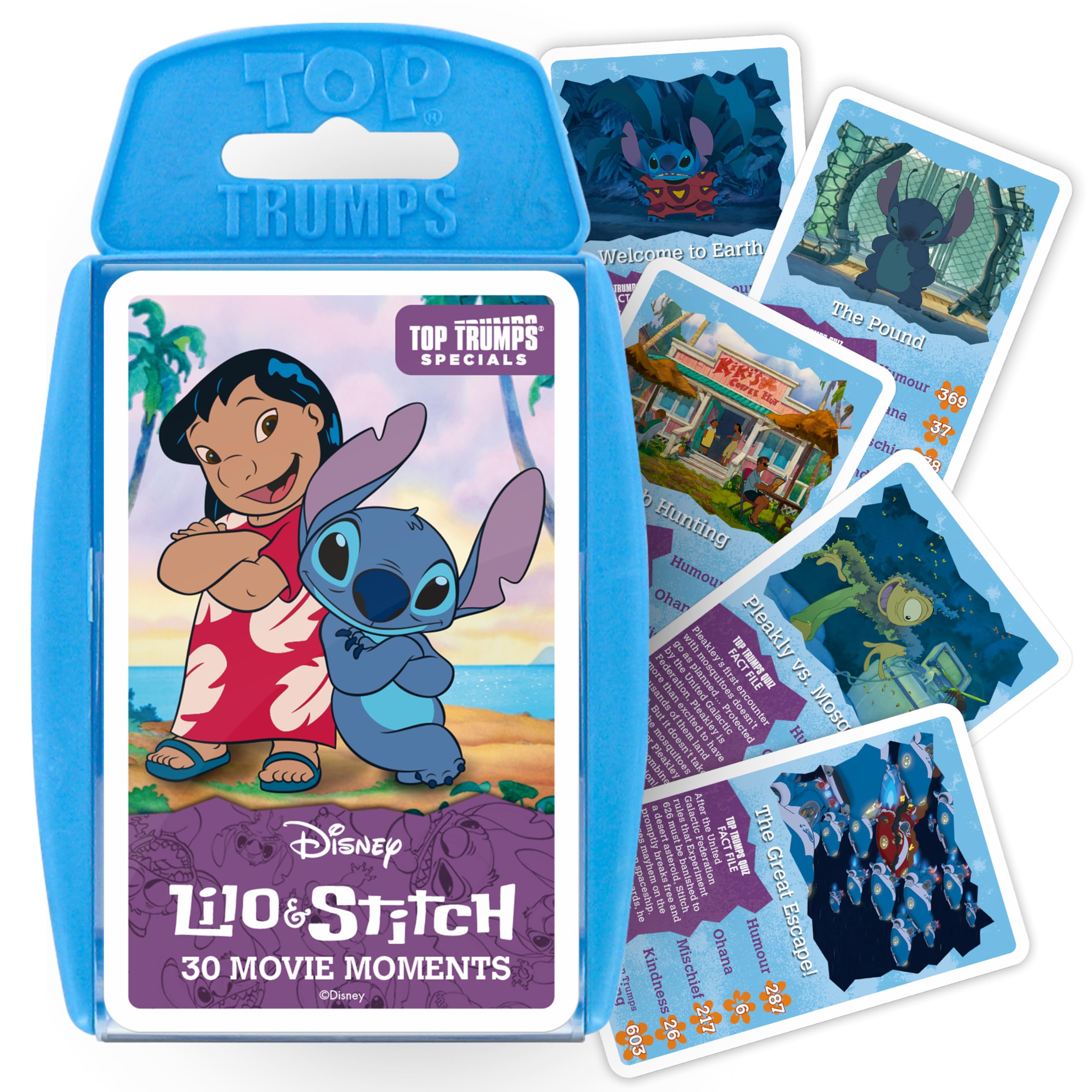 Top Trumps Disney’s Lilo and Stitch 30 Movie Moments Card Game | Ages 6+ 1