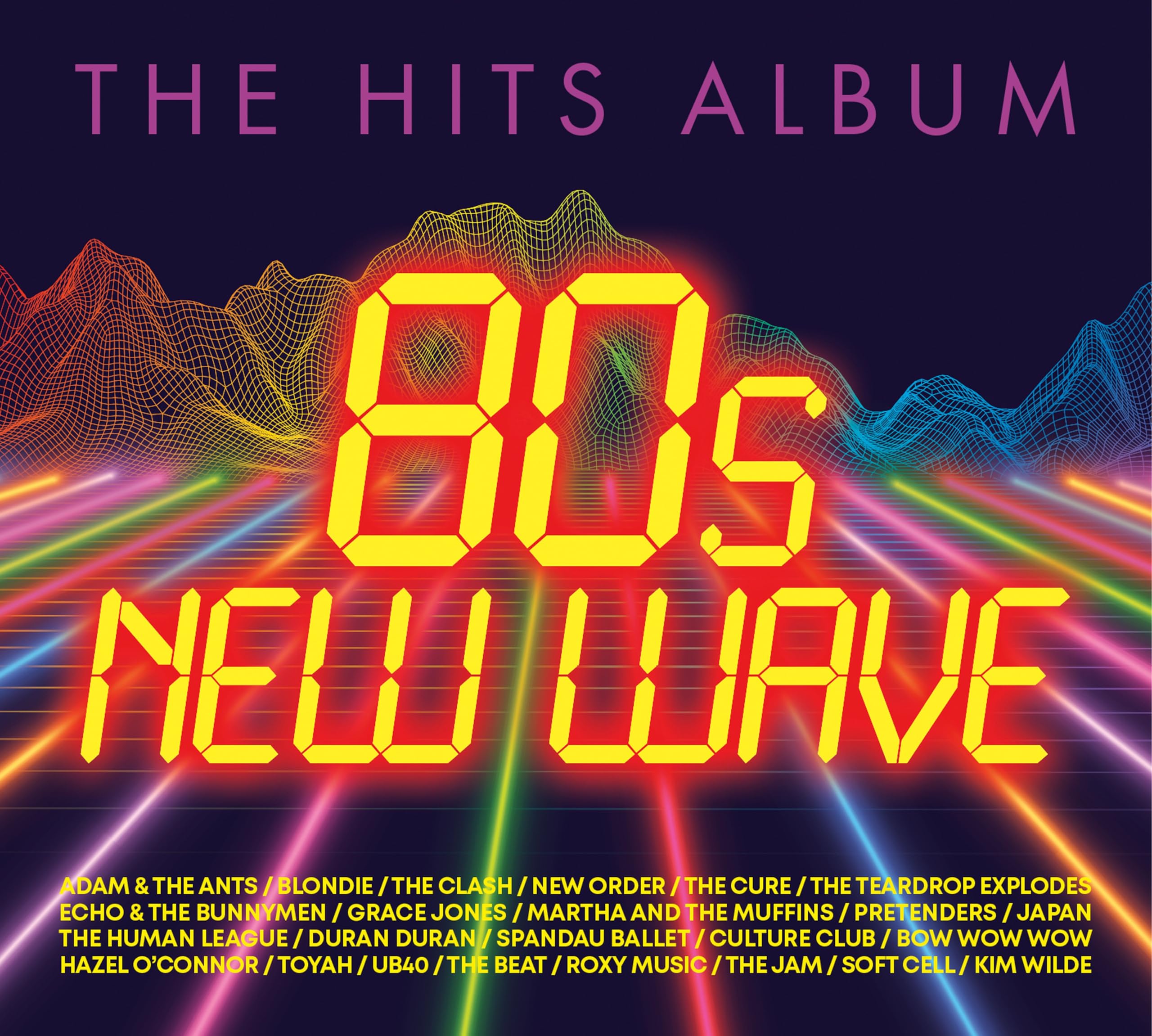 Various Artists - The Hits Album - The 80s New Wave Album [3CD Box set]
