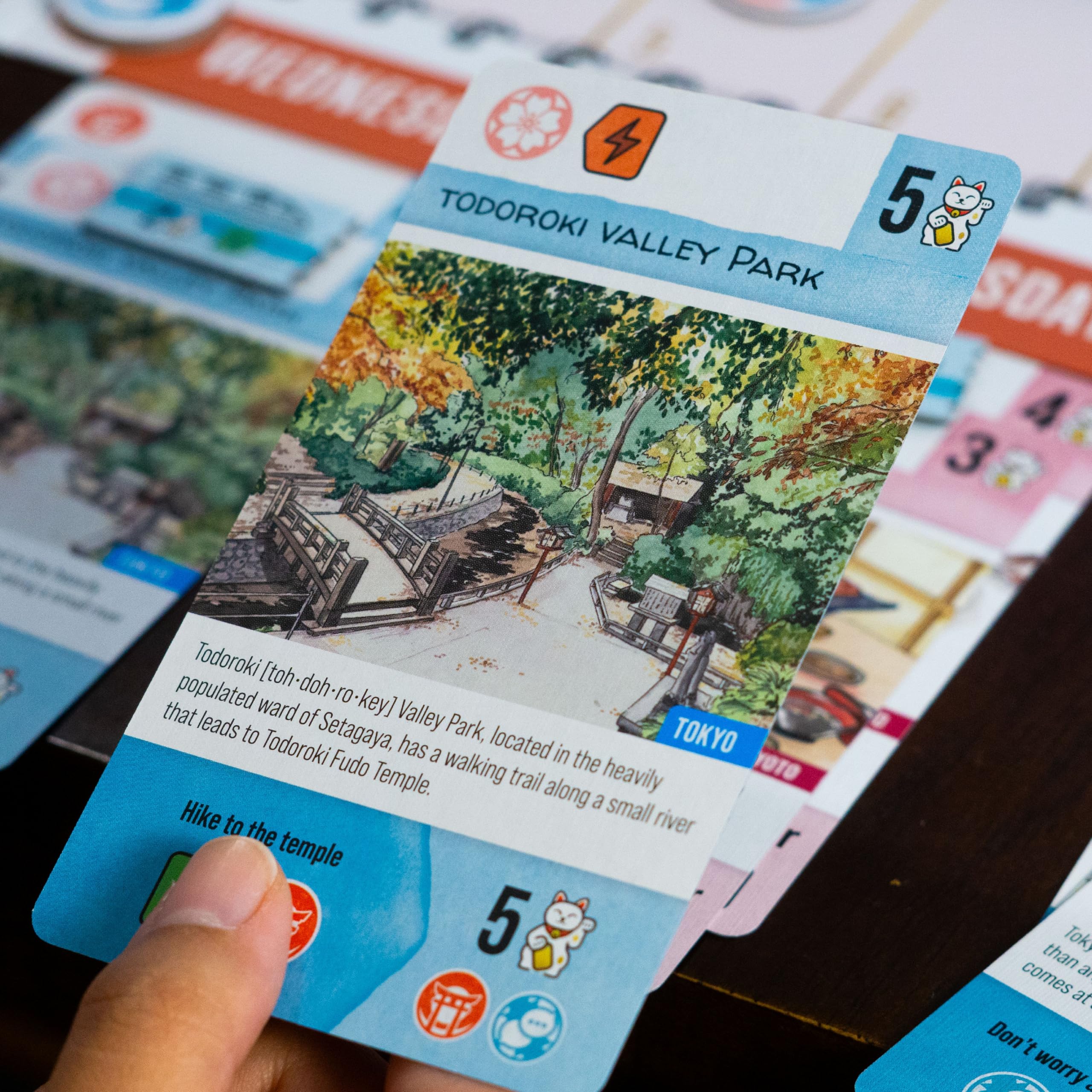 AEG Let's Go! To Japan Family Board Game 7