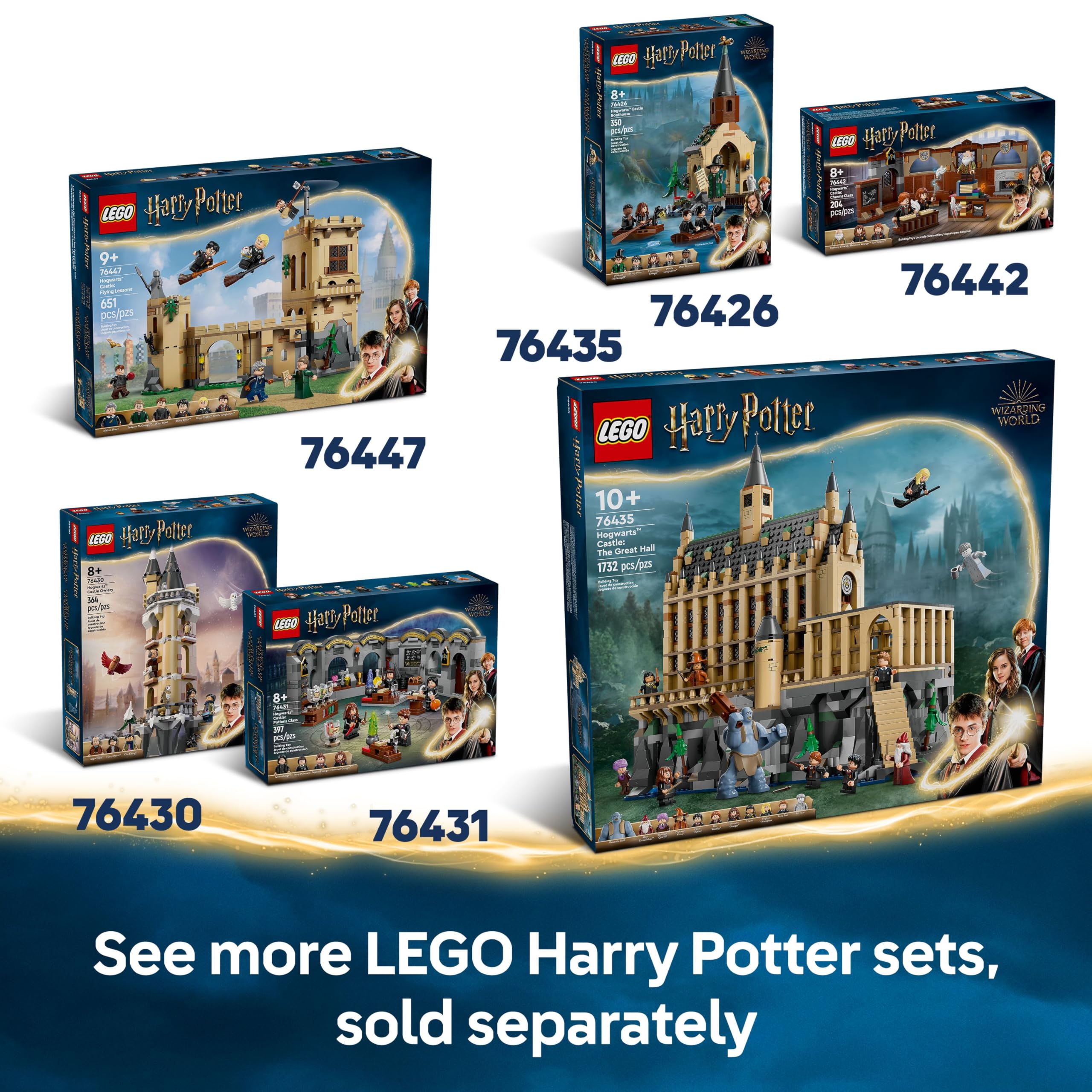 LEGO Harry Potter Hogwarts Castle: Charms Class Set 76442 | Includes 3 Minifigures | Ages 8+ 8