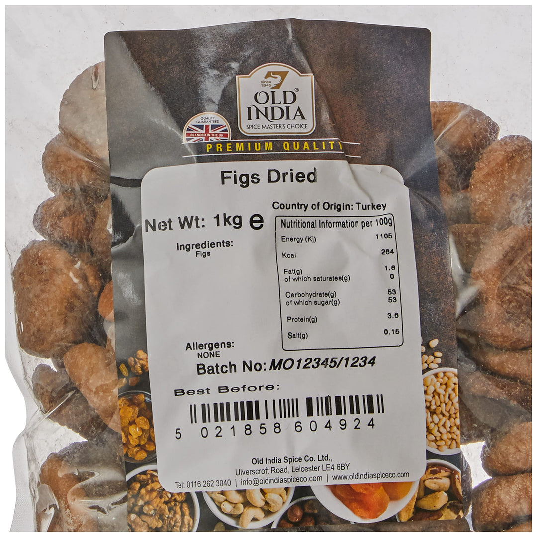 Old India Dried Figs 1kg