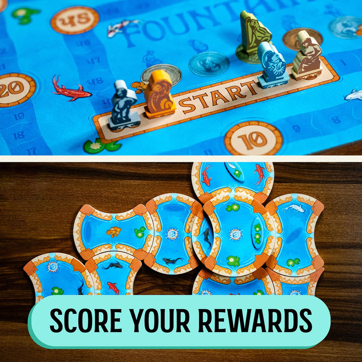 USAopoly Fountains Board Game