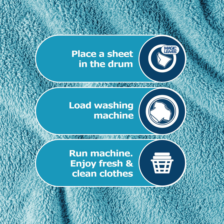 Dr. Beckmann - MAGIC LEAVES Non-Bio Laundry Detergent Sheets | 25 Sheets