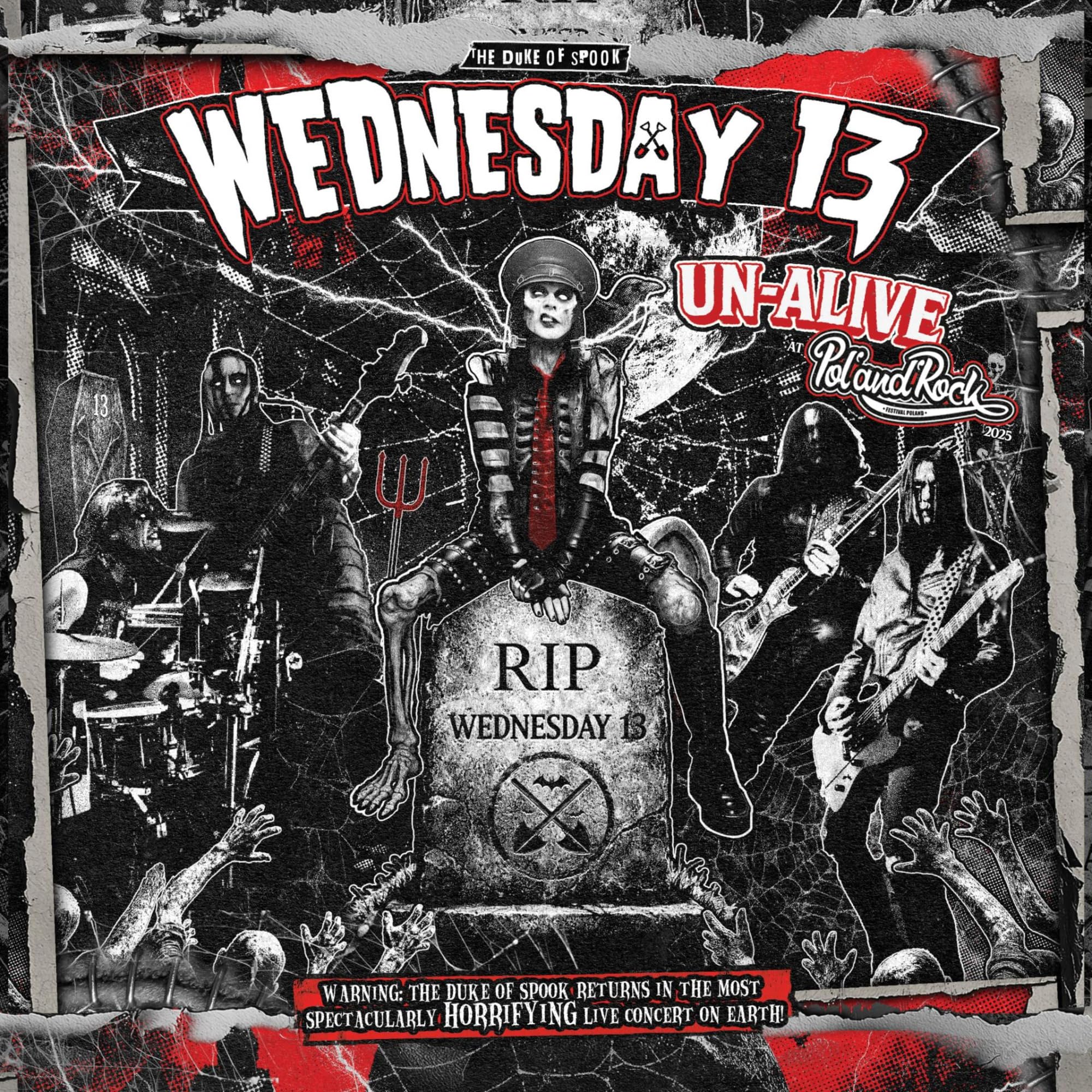 Wednesday 13 - Un-Alive from Pol'and'Rock 2025 [CD] 1