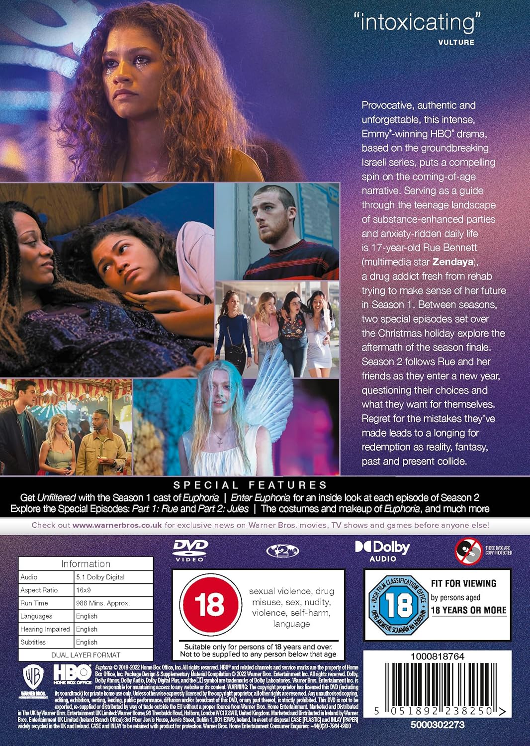 Euphoria S1 & 2 [DVD] [2022] 3