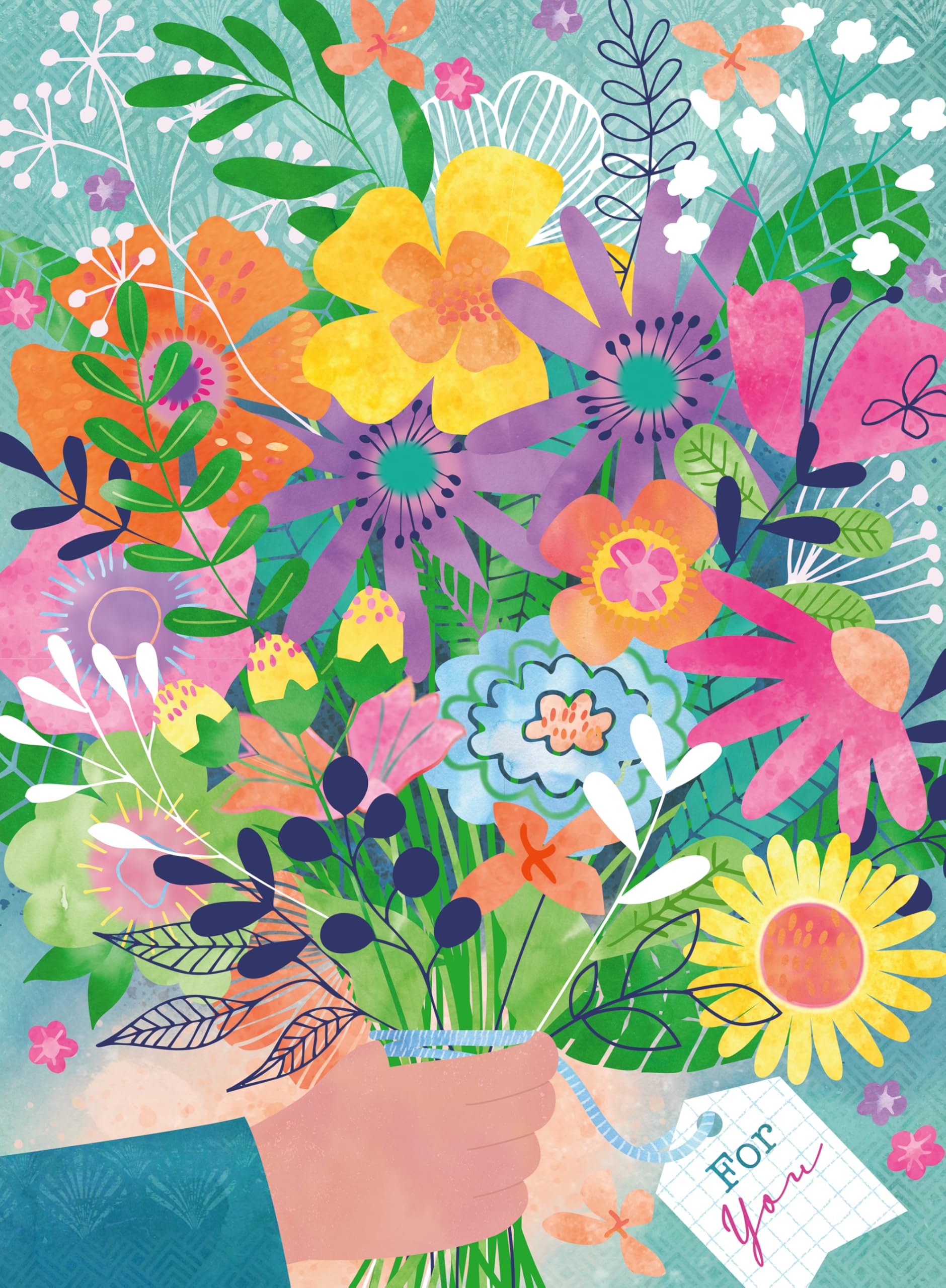Ravensburger Flowers for You Jigsaw Puzzle - 500 Pieces | Glare-Free Finish | FSC Certified 1