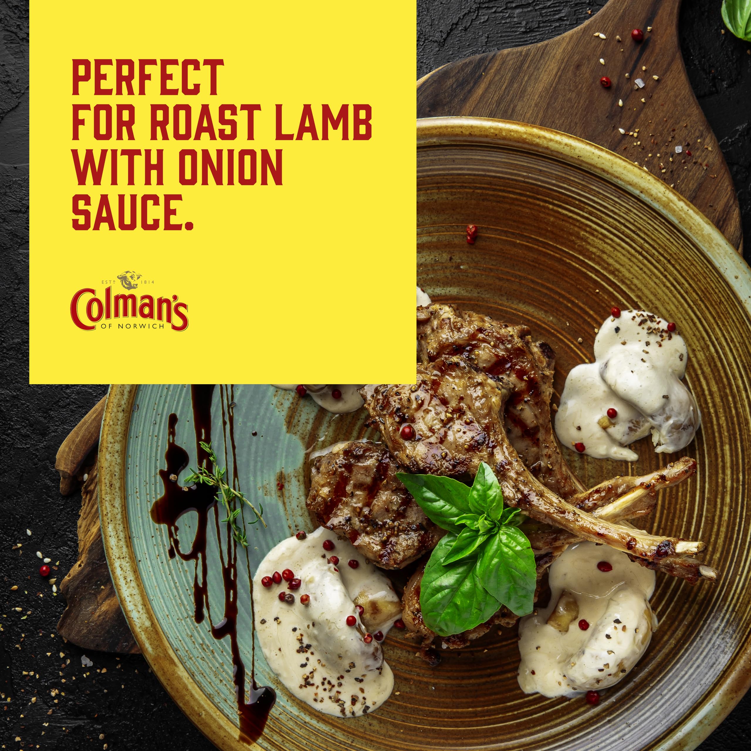 Colman's Midweek Meals Onion Sauce Mix with Herbs & Spices | 35g Sachet 4