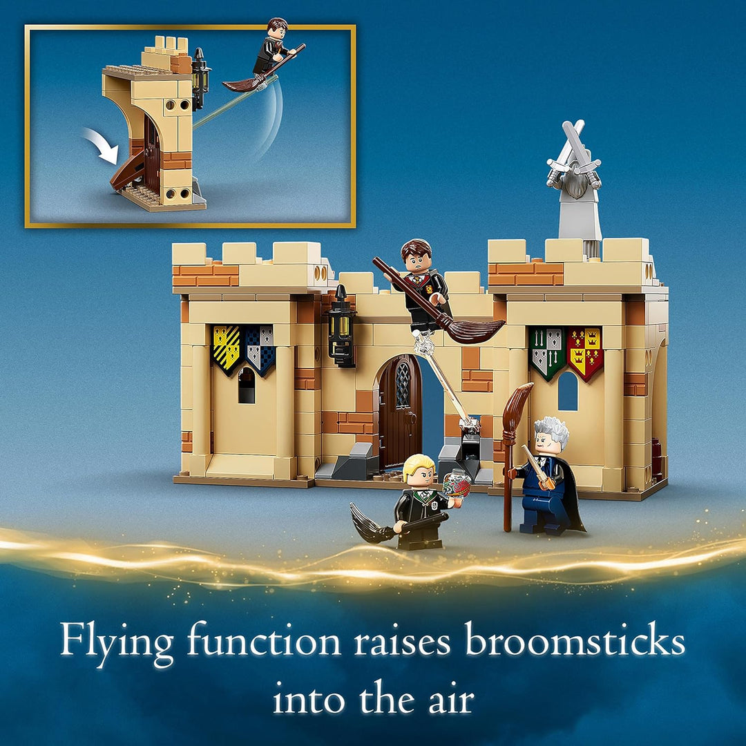 LEGO Harry Potter Hogwarts Erste Flugstunde (76395) Building Set - 264 Pieces, Multi-Colored