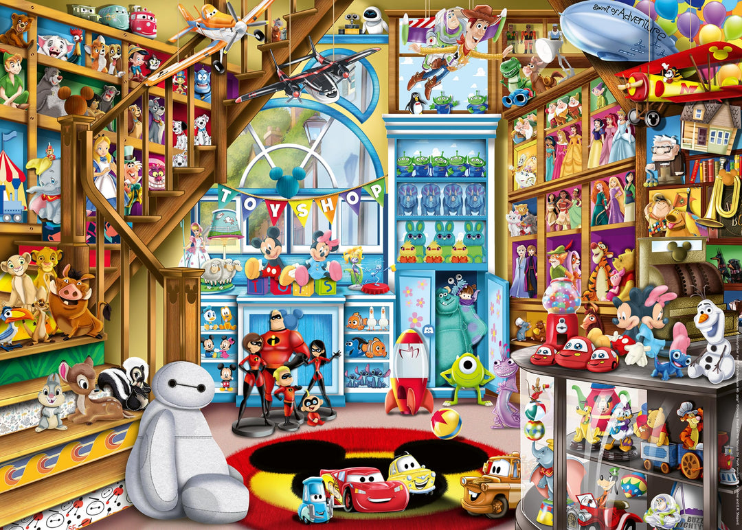 Ravensburger Disney Pixar Toy Store 1000pc Puzzle - Family Jigsaw for Ages 12+