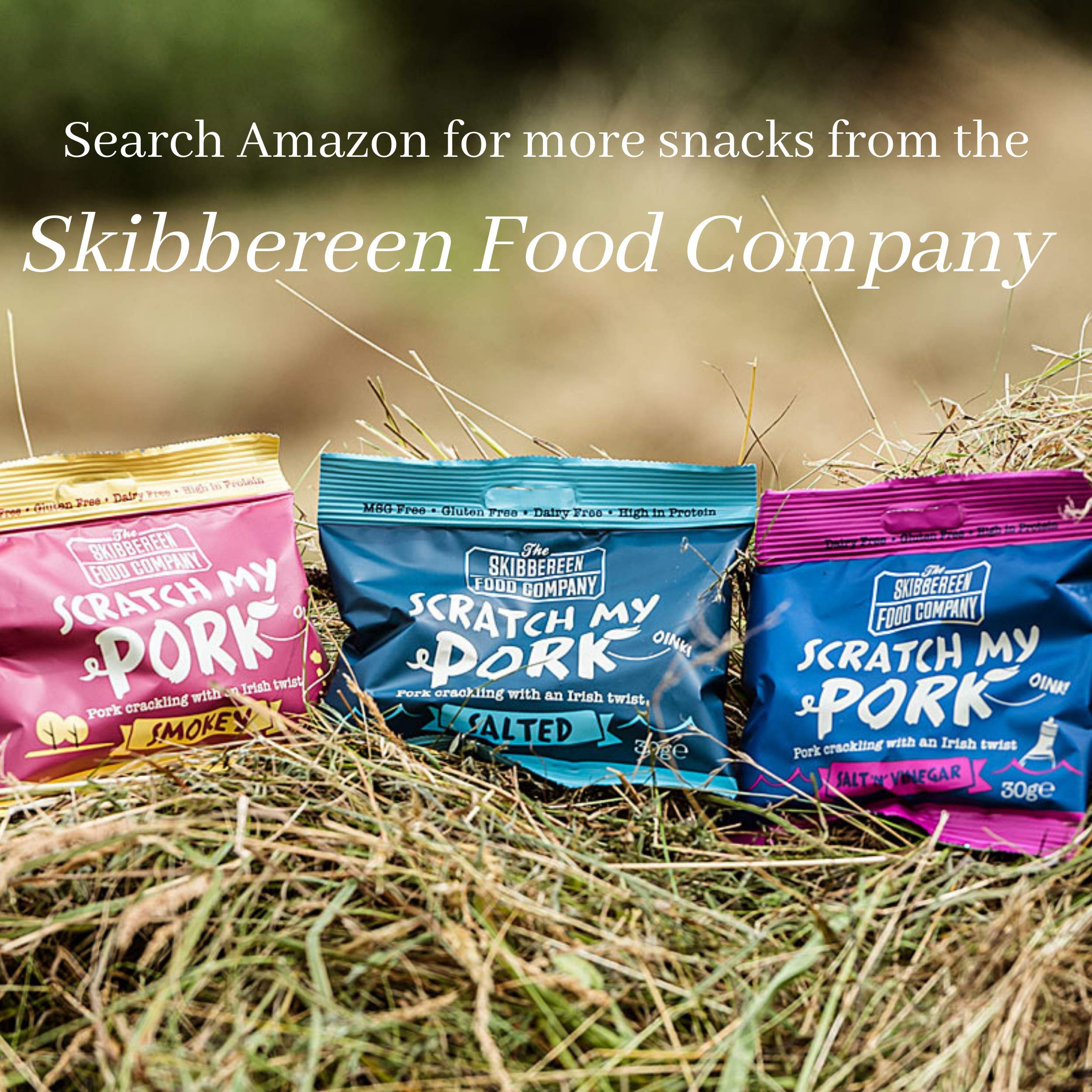 The Skibbereen Food Company Lightly Salted Pork Crackling - 250g Bulk Bag, Gluten Free, High Protein, Keto Friendly 7
