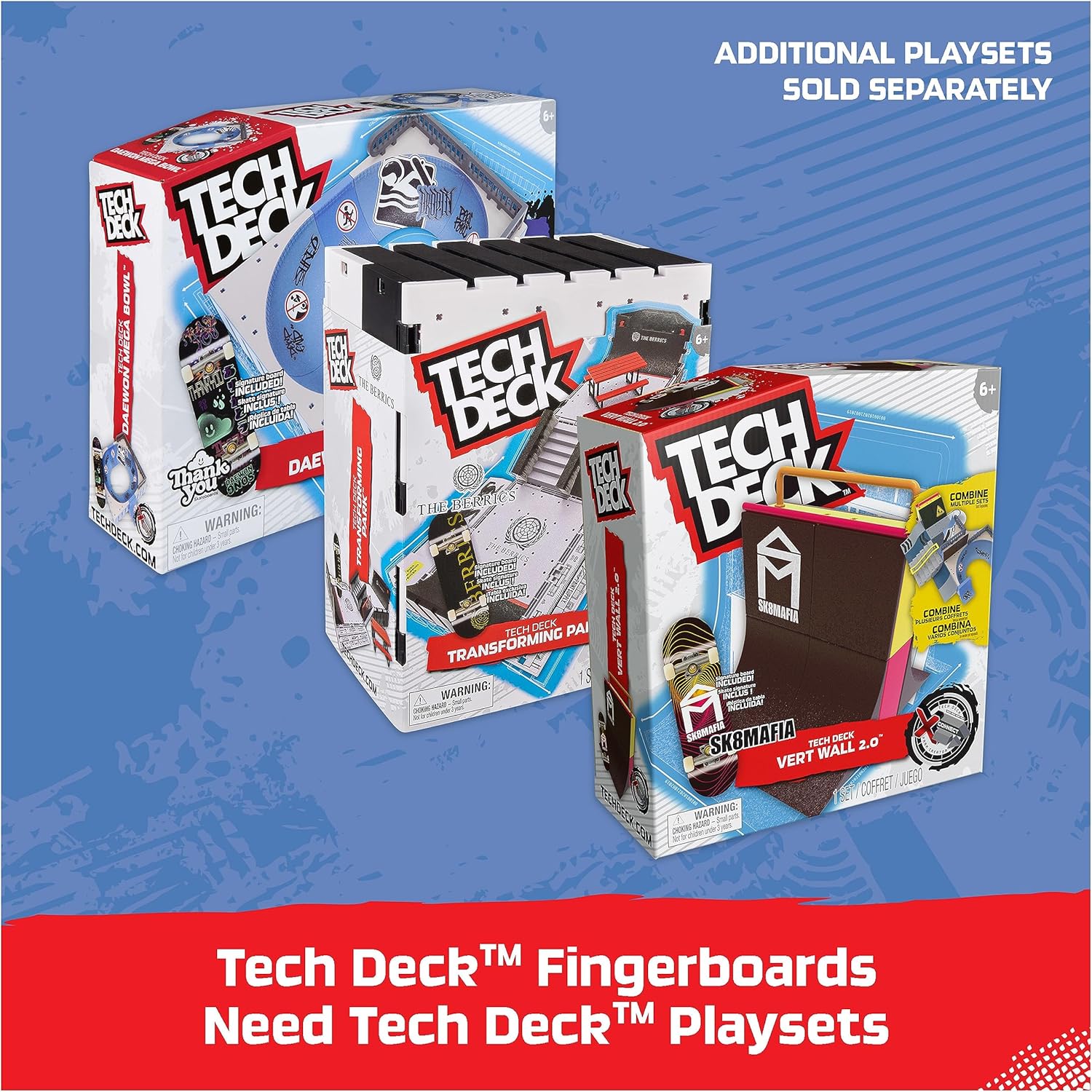 Tech Deck 25th Anniversary 8-Pack with Exclusive Silver Collector's Edition Figure 6