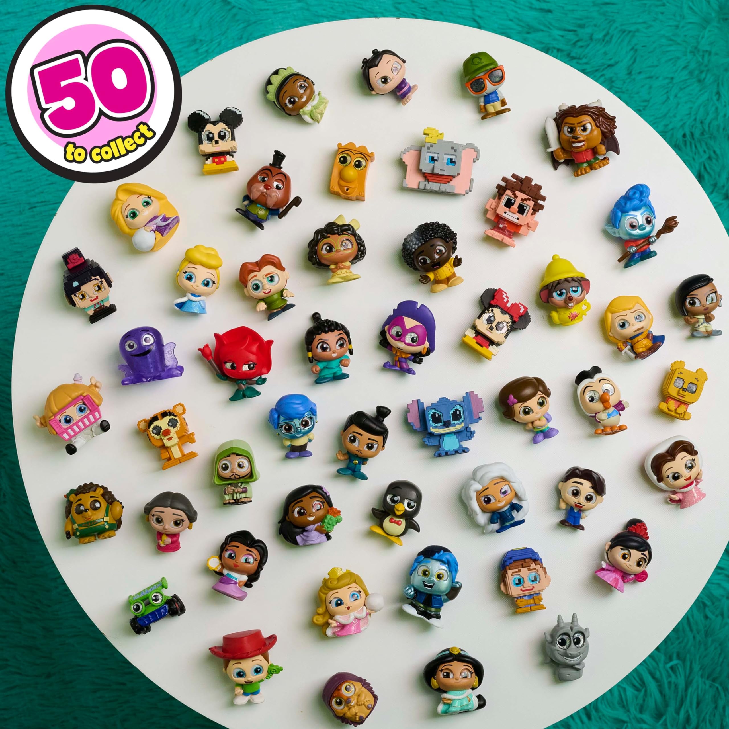 Disney Doorables Pixel Perfect Mini Peek Figures - Blind Bag Collectible Surprise for Kids 5+ 5