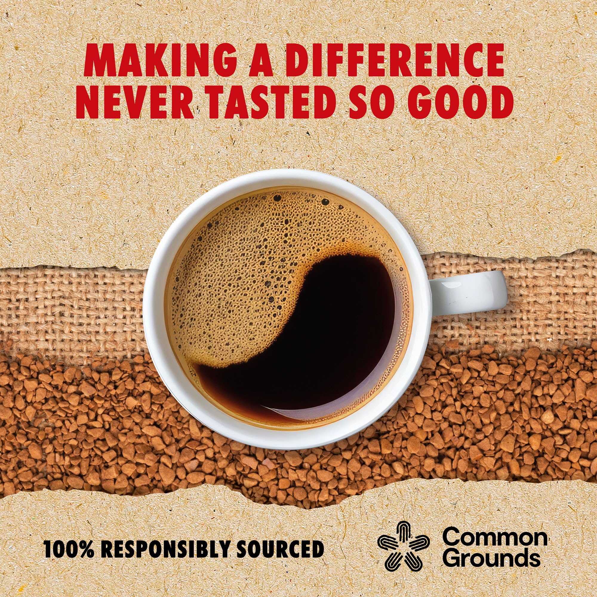 Kenco Smooth Instant Coffee Refill 150g x 5 (750g Total) - Home Recyclable Packaging 5