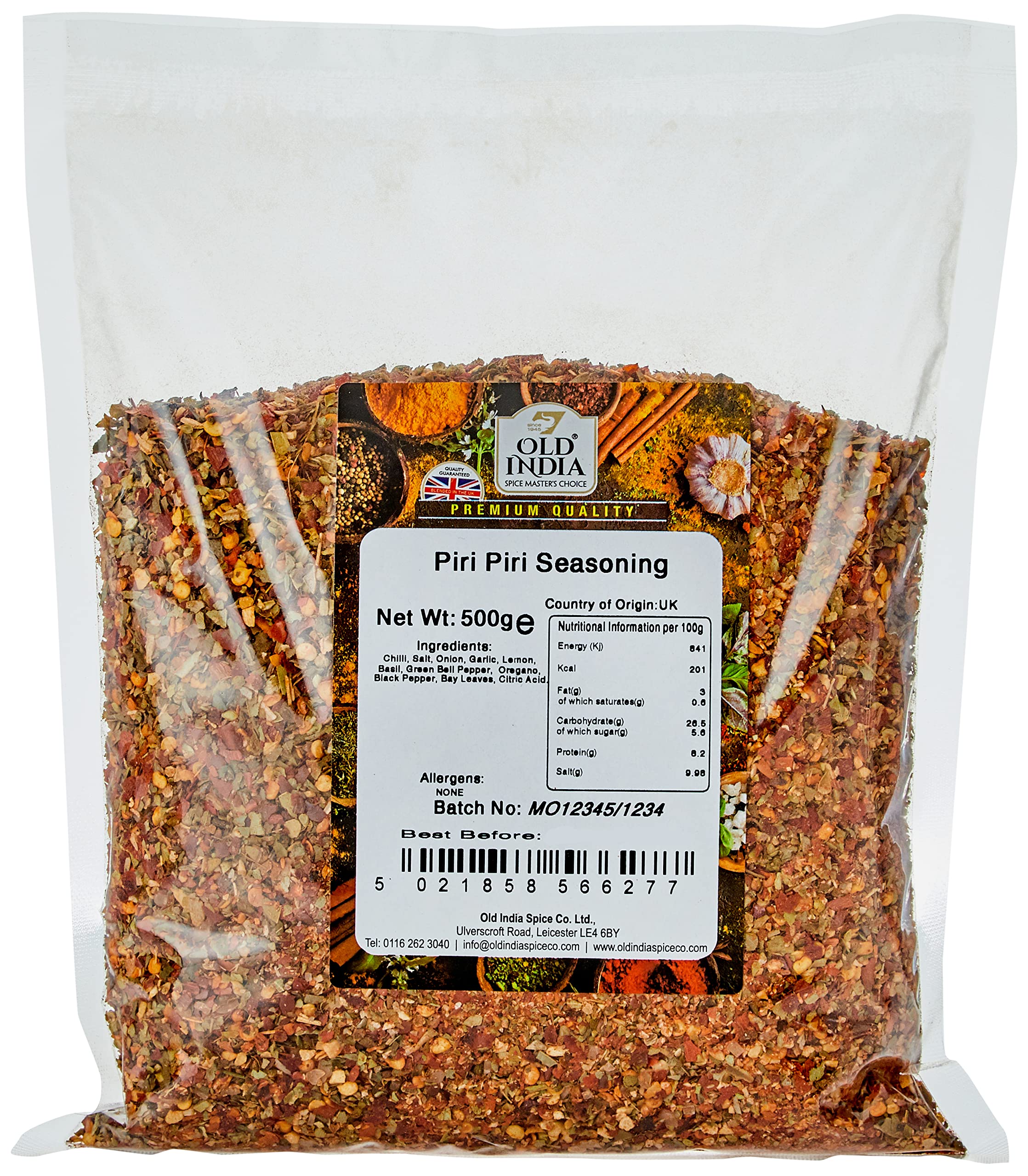 Old India Piri Piri Seasoning Flake, 500 g