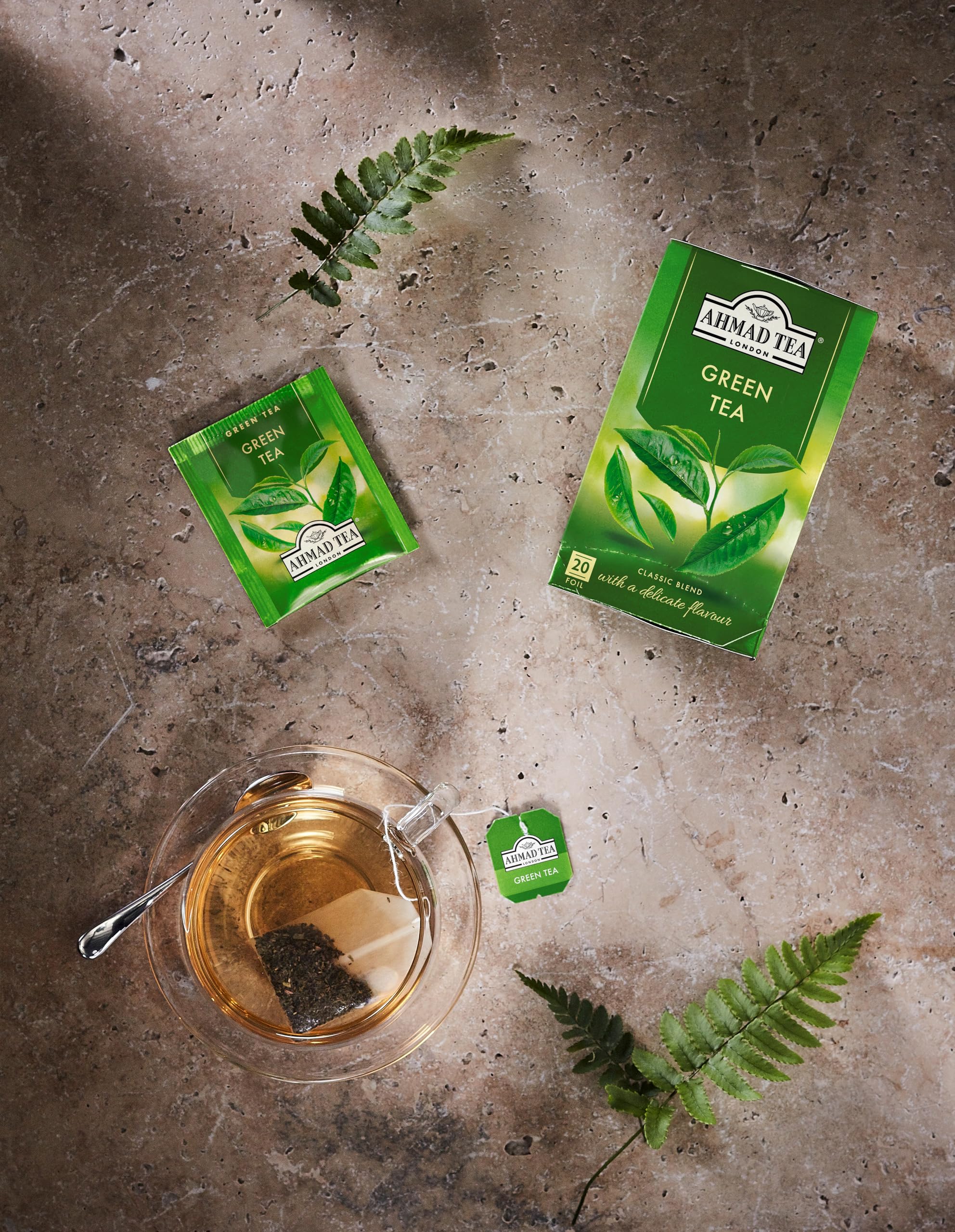 Ahmad Tea - Pure Green Tea (20 Teabags) 7
