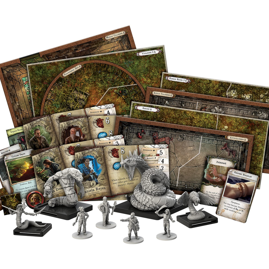 Fantasy Flight Games Mansions of Madness 2nd Edition: Path of the Serpent Expansion