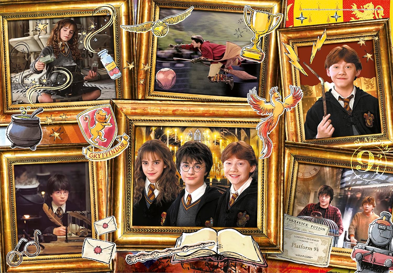 Clementoni Harry Potter 180-Piece Puzzle - Kids Educational Jigsaw for Ages 7-9 4