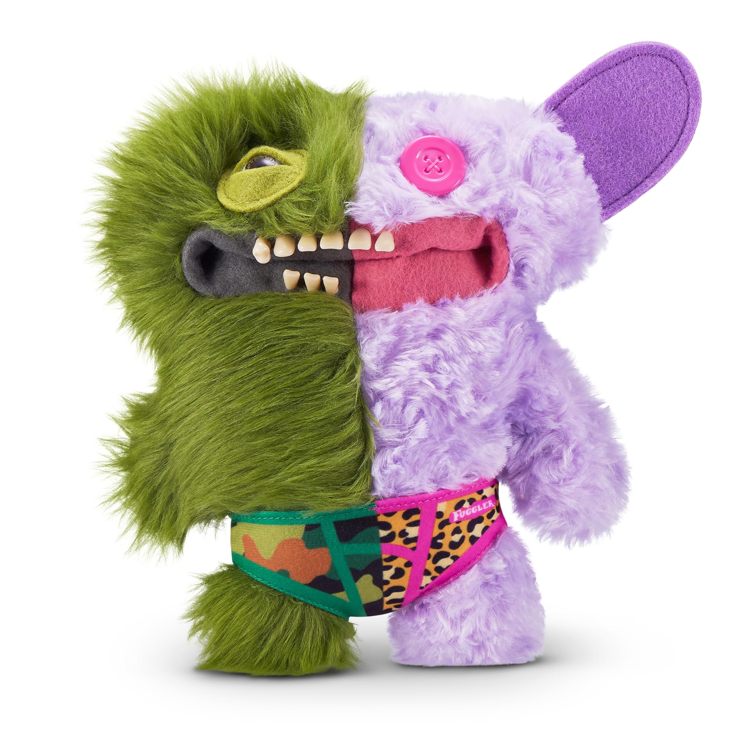Fuggler Misfit Monsters 9-inch Series 1 - Funny Ugly Plush Toy with Human-Like Teeth 8