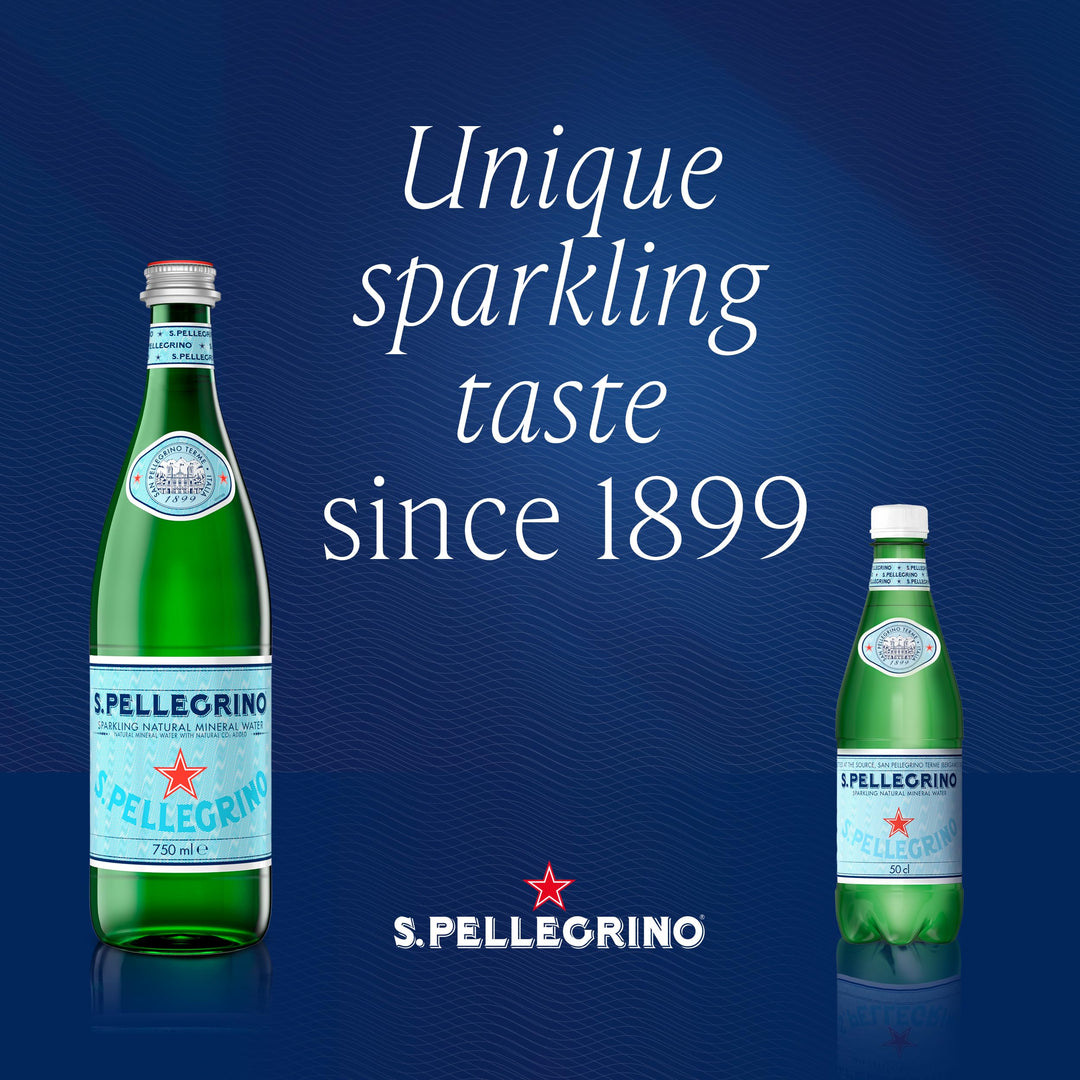 S.Pellegrino Sparkling Natural Mineral Water (500ml)