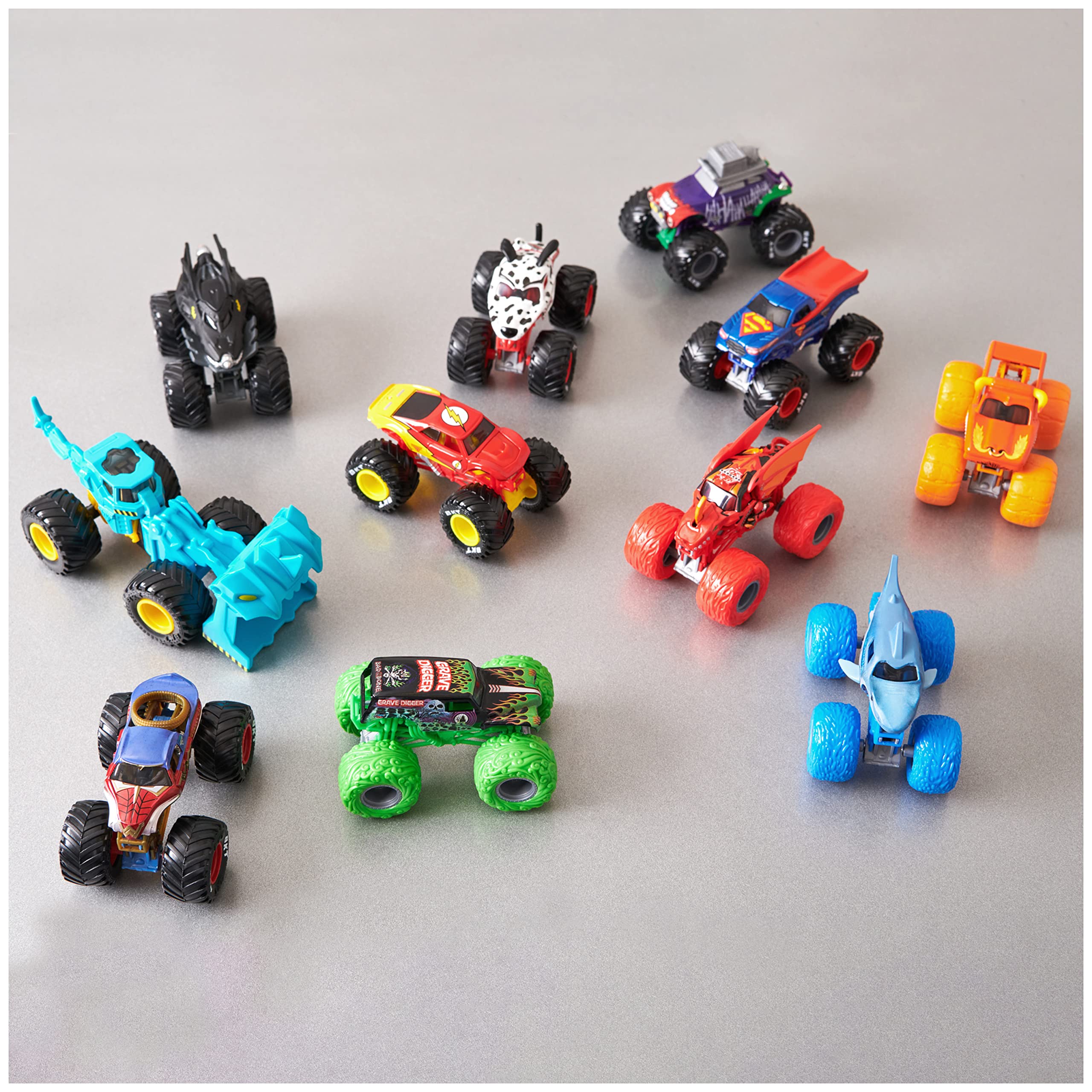 Monster Jam Max-D vs. El Toro Loco 1:64 Scale Monster Trucks - 2-Pack Set for Kids 17