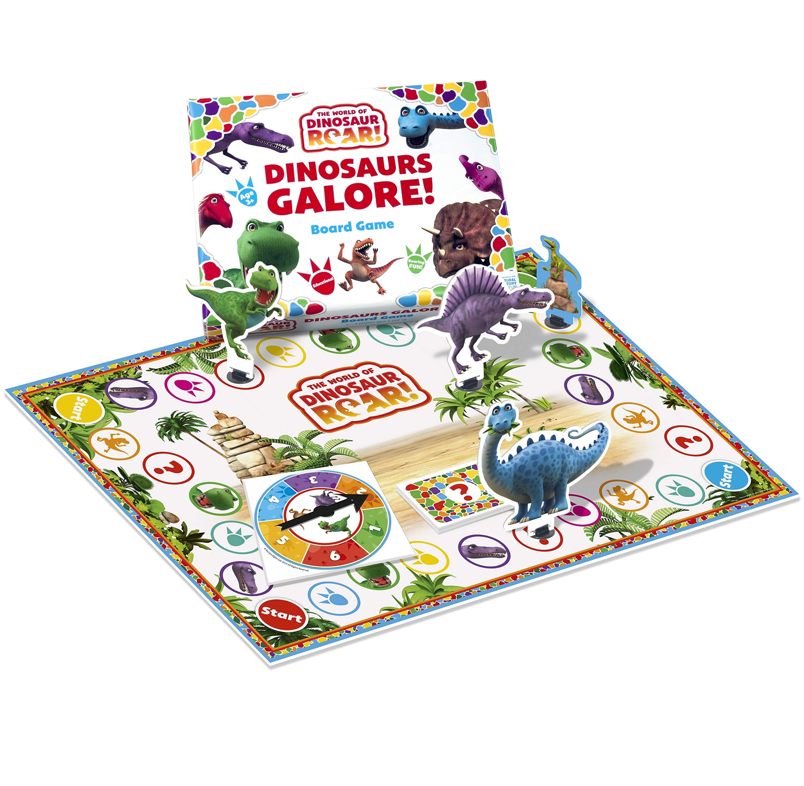 The World of Dinosaur Roar Dino Roar Board Game 8
