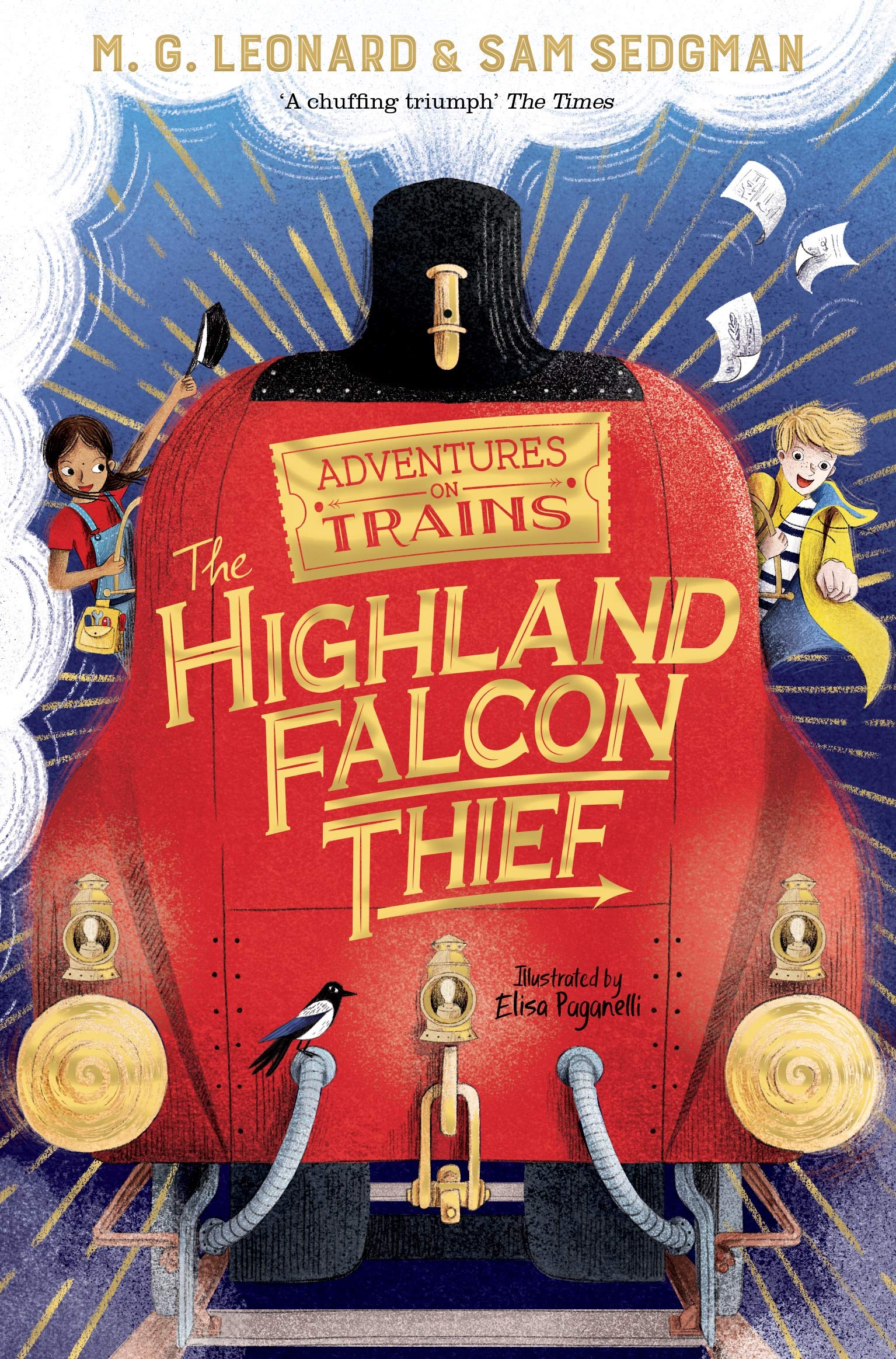 MACMILLAN The Highland Falcon Thief (Adventures on Trains) Paperback