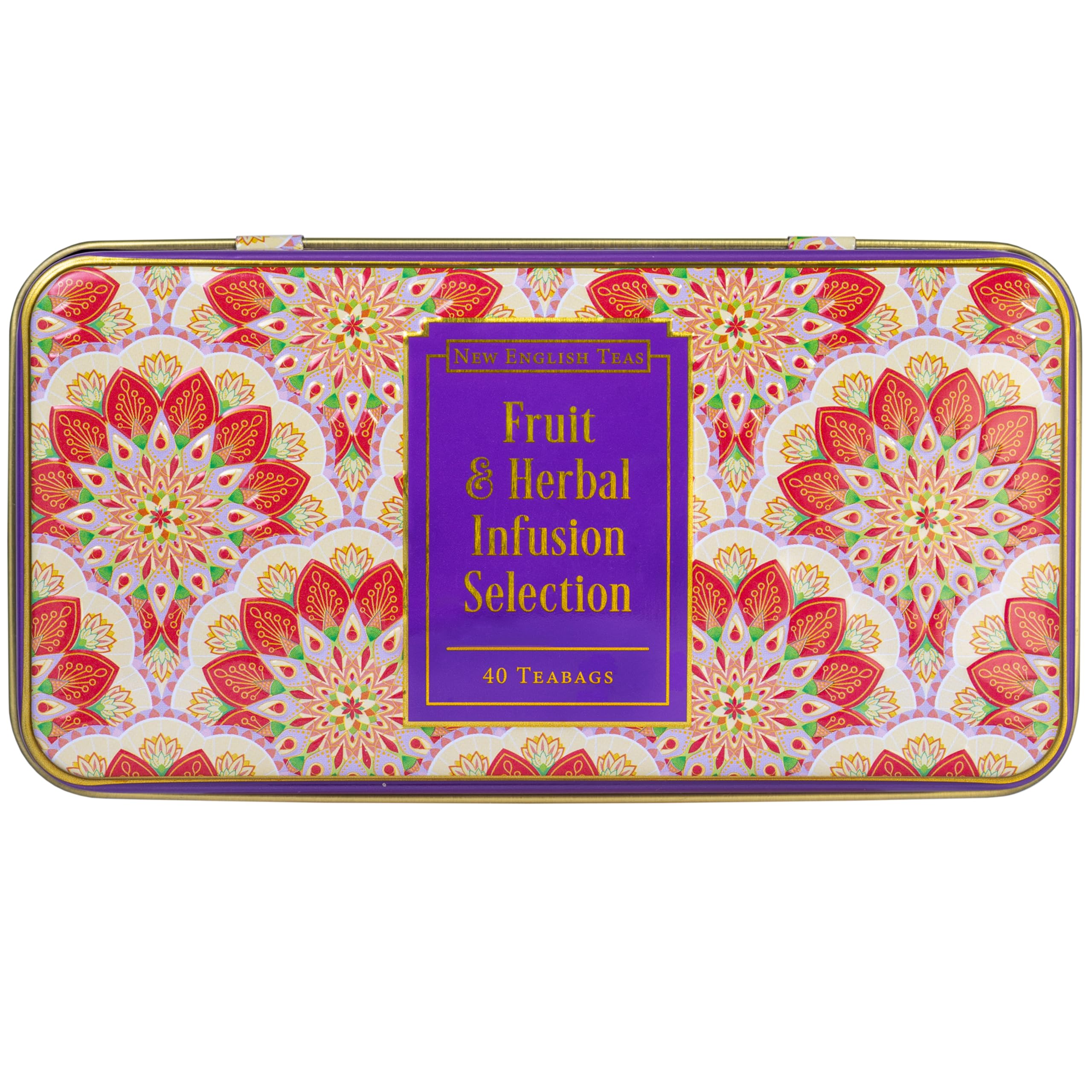 New English Teas - Fruit & Herbal Tea Caddy with 40 Infusion Teabags 3