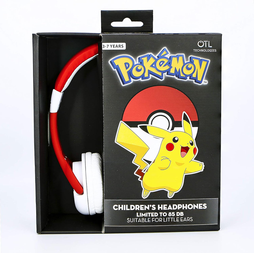 Pokémon Pokéball Wired Headphones for Kids - Universal 3.5mm Jack (2023)