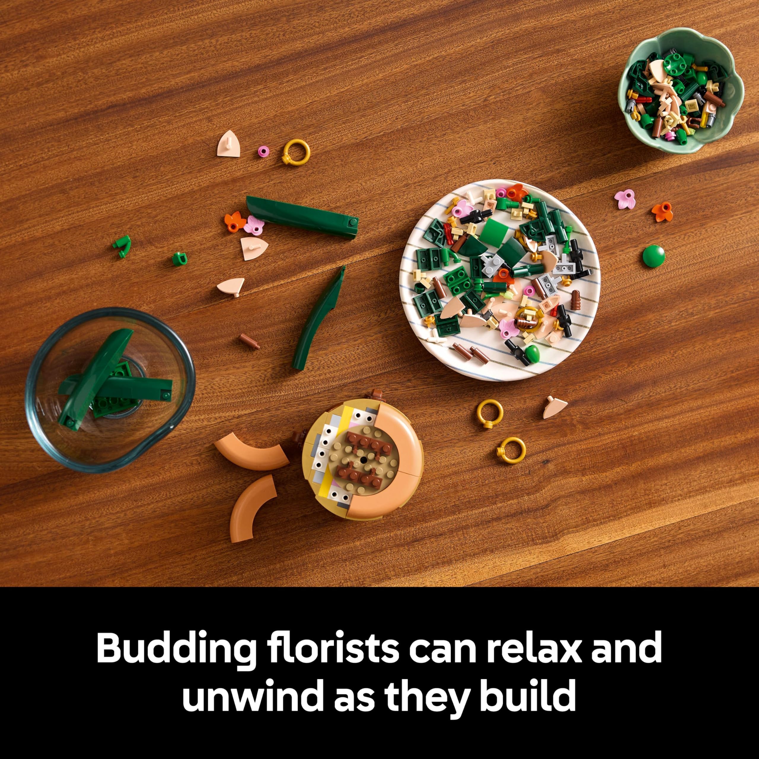 LEGO Botanicals Mini Orchid - Artificial Flower Building Kit for Adults 3