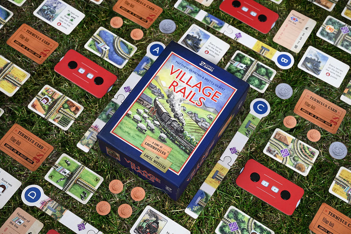 Osprey Games Village Rails Card Game