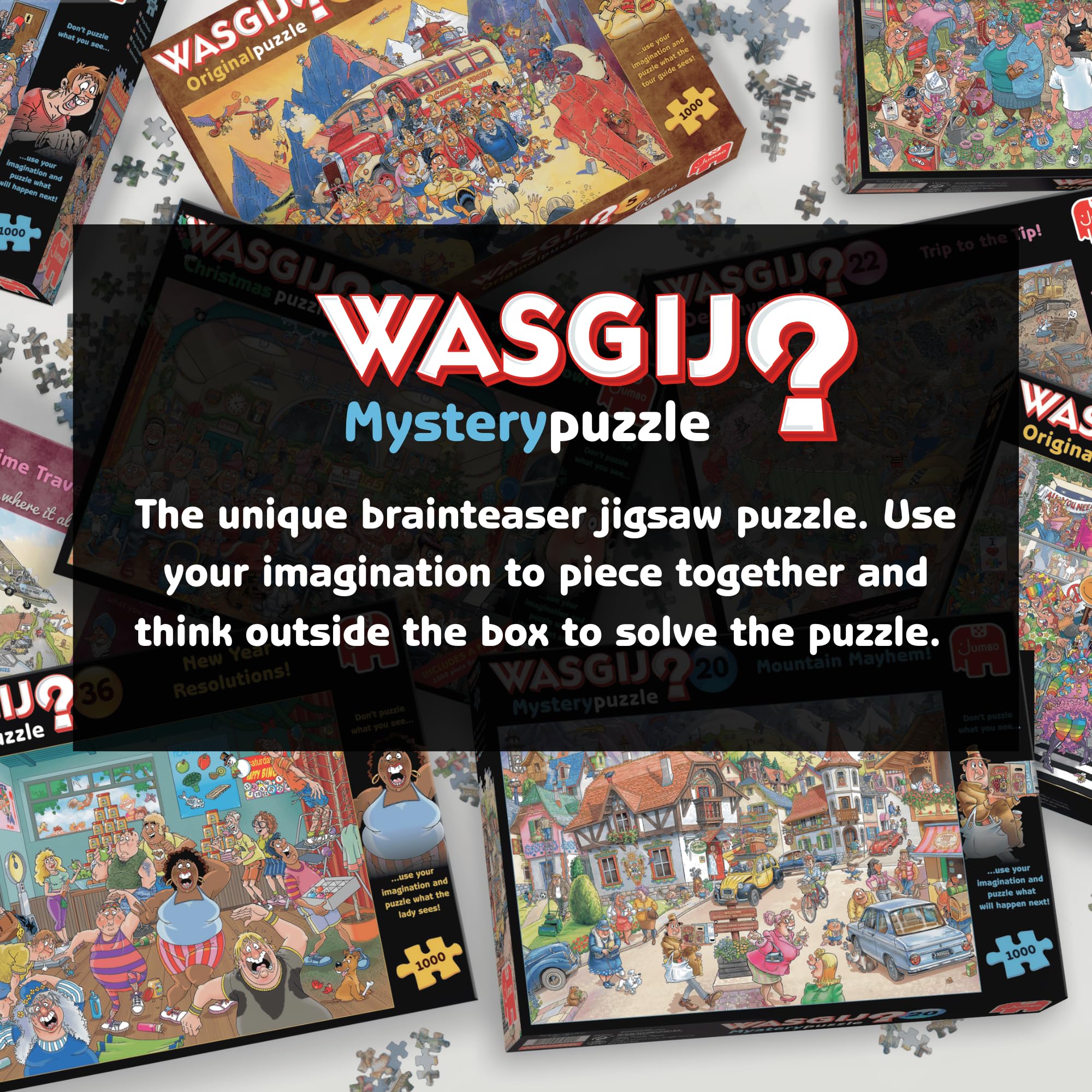 Jumbo Wasgij Mystery 27 - A Close Shave 1000 Piece Jigsaw Puzzle 8