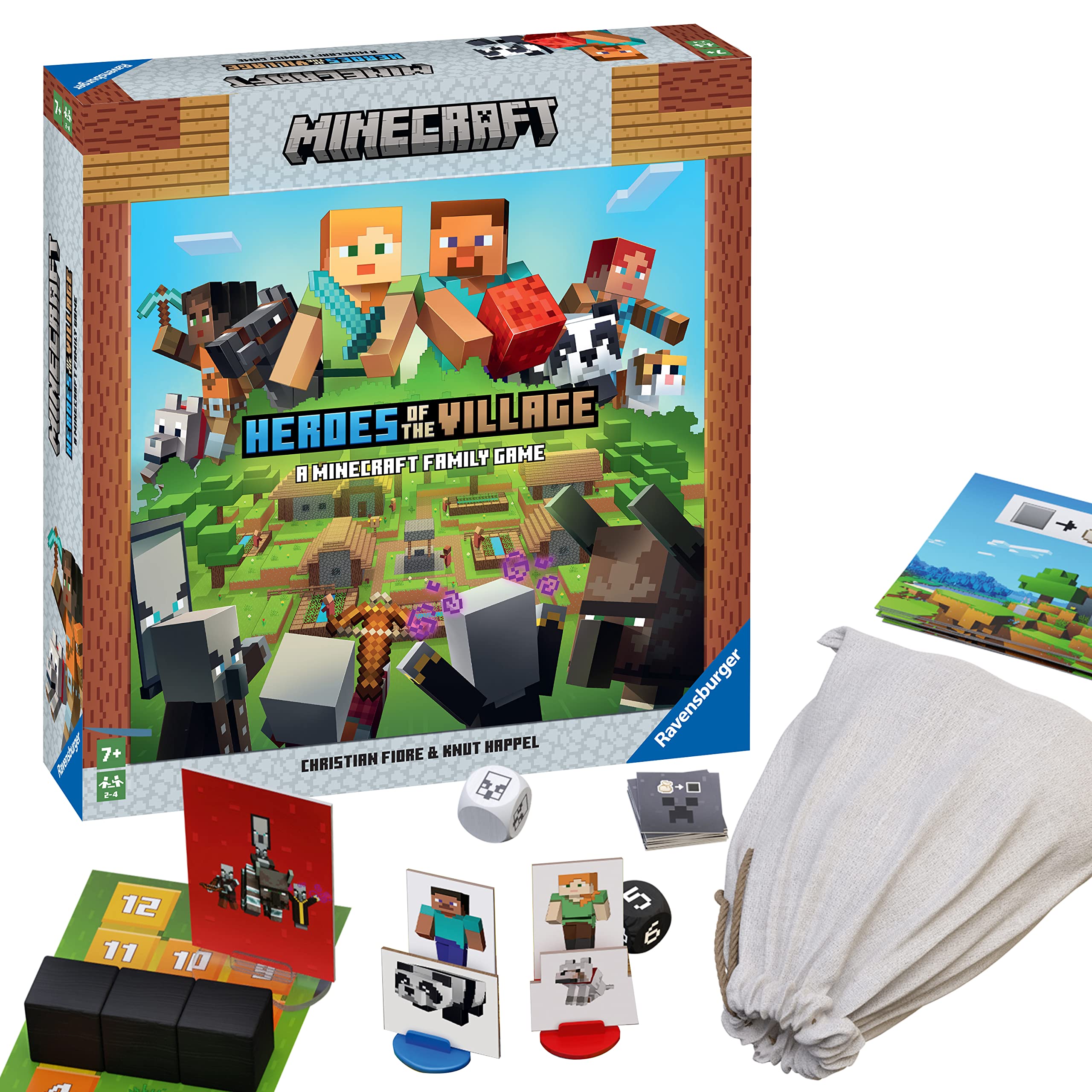 Ravensburger Minecraft Heroes of the Village Board Game 1