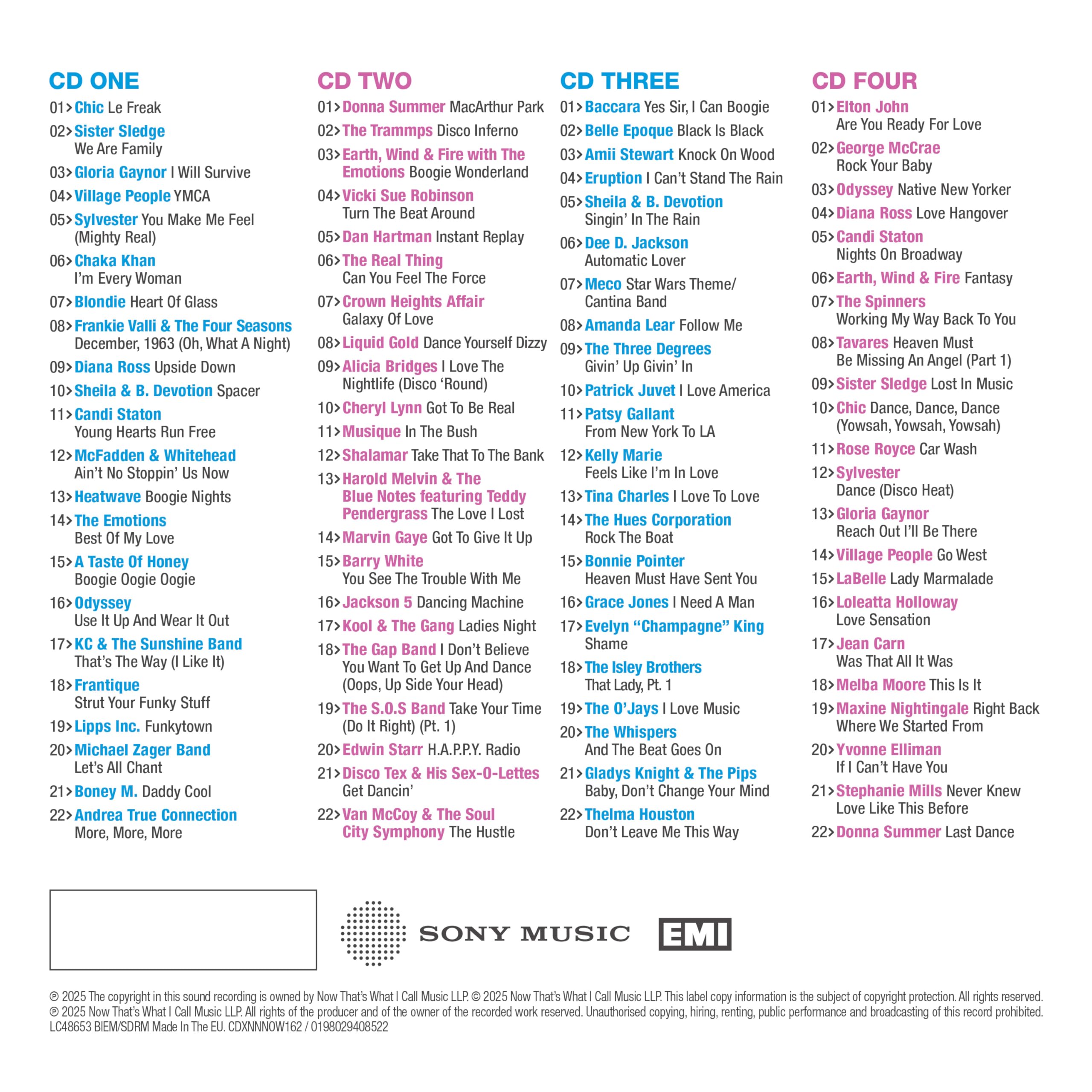 NOW That's What I Call An Era - Disco: 1973-1980 [Audio CD] 6