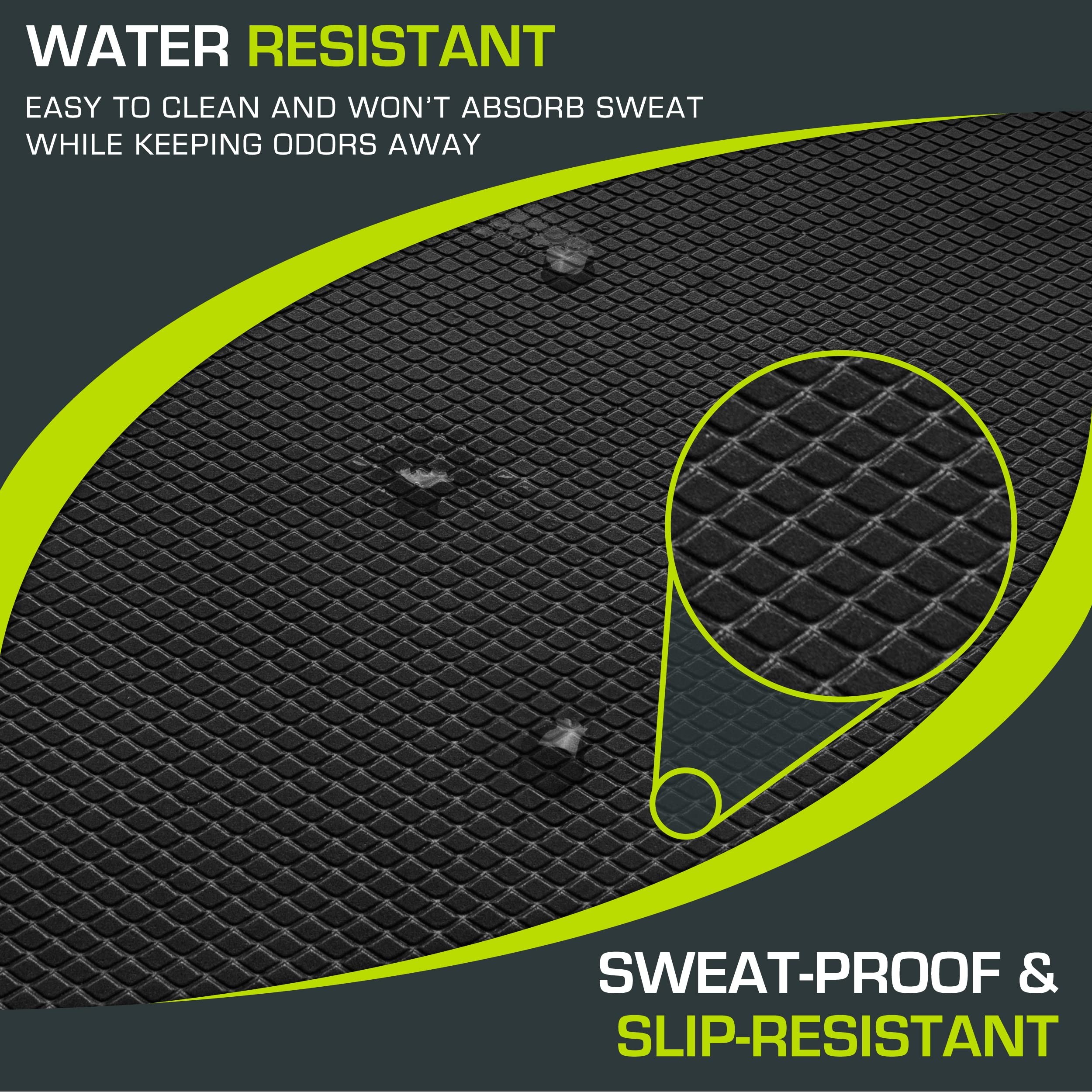 ProsourceFit Exercise Balance Pad – Cushioned Non-Slip Foam Mat for Balance & Core Strength | 18.75”L x 15”W 4